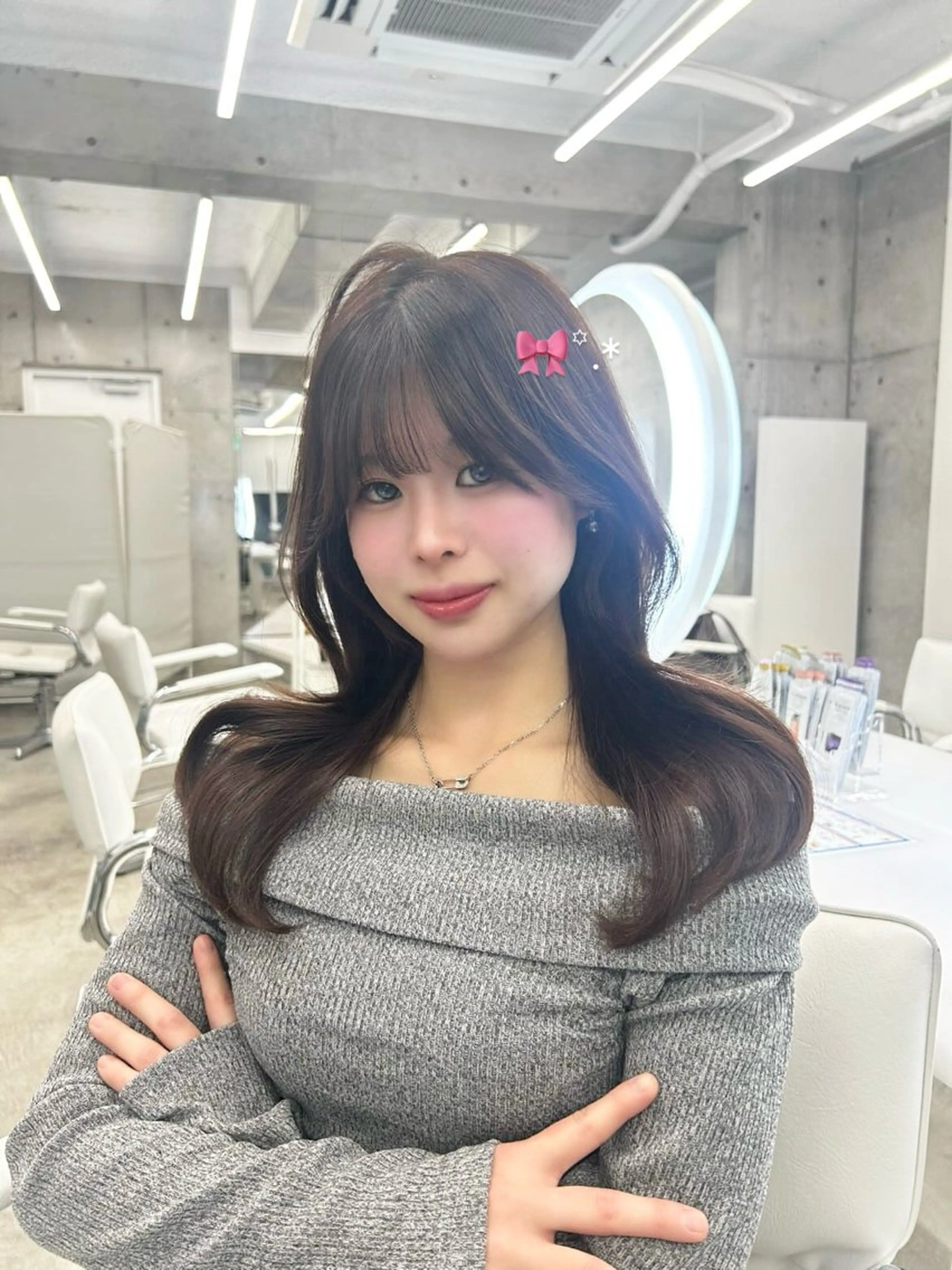 カラー ひなた/韓国ヘアー☆ *カラーモデル募集中のヘアスタイル