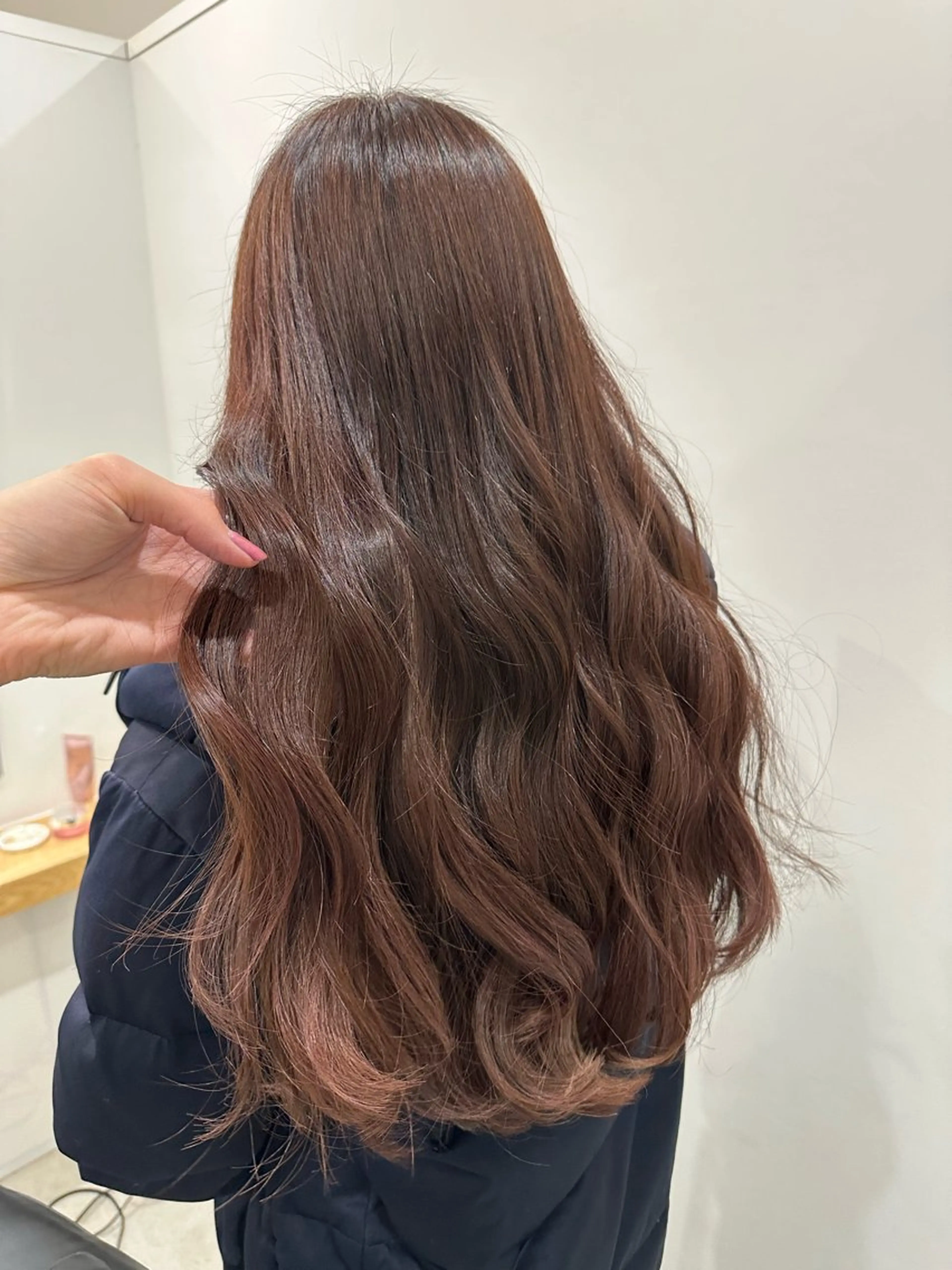 ロング カラー カット ヘアカラー トリートメント レイヤー/ナチュラル 💐nao.のヘアスタイル