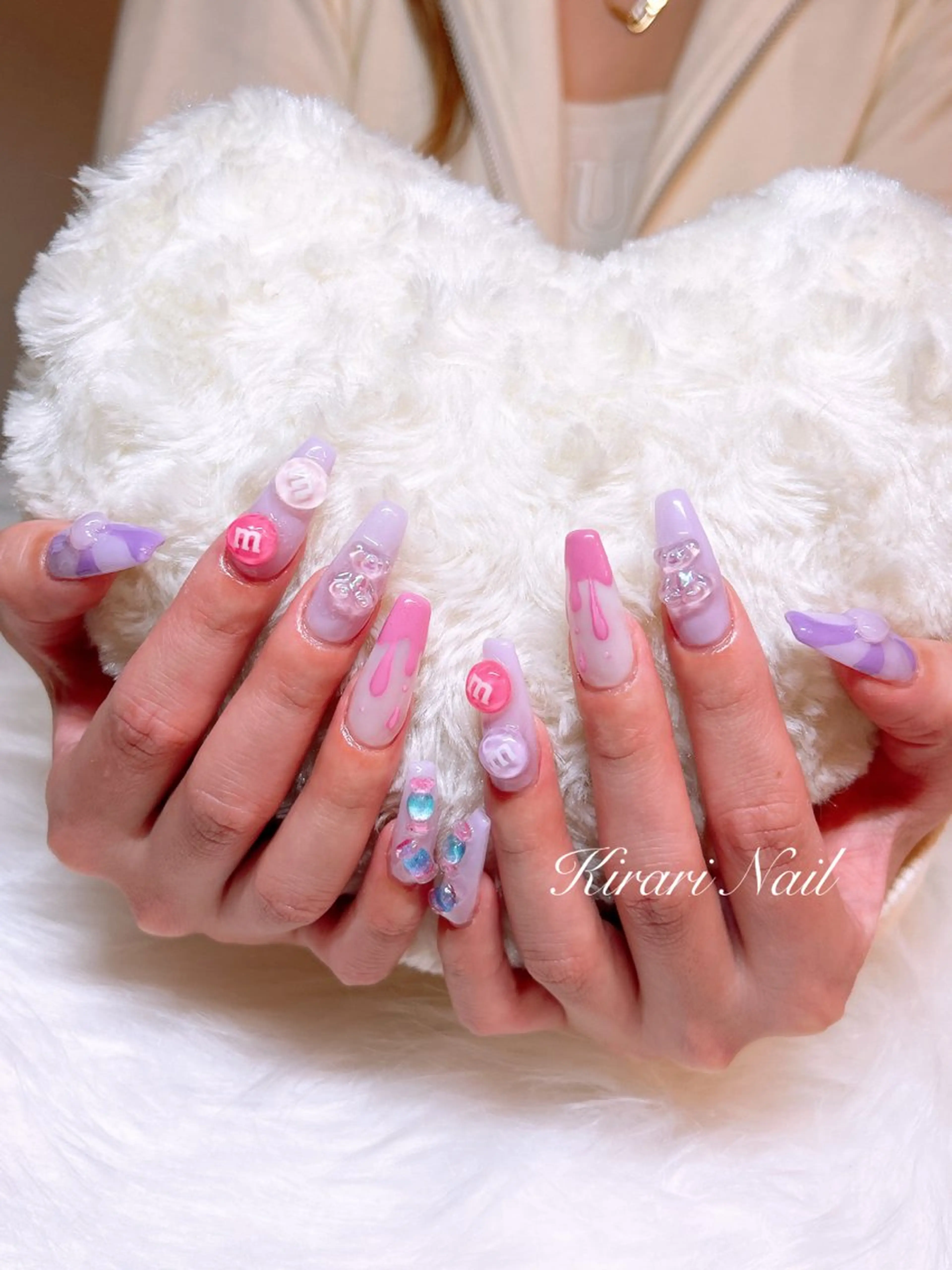 ネイル スカルプネイル ハンドネイル Nail &Beauty Salon ☆Kirari☆所属・ビューティサロン ☆Kirari☆のネイルデザイン