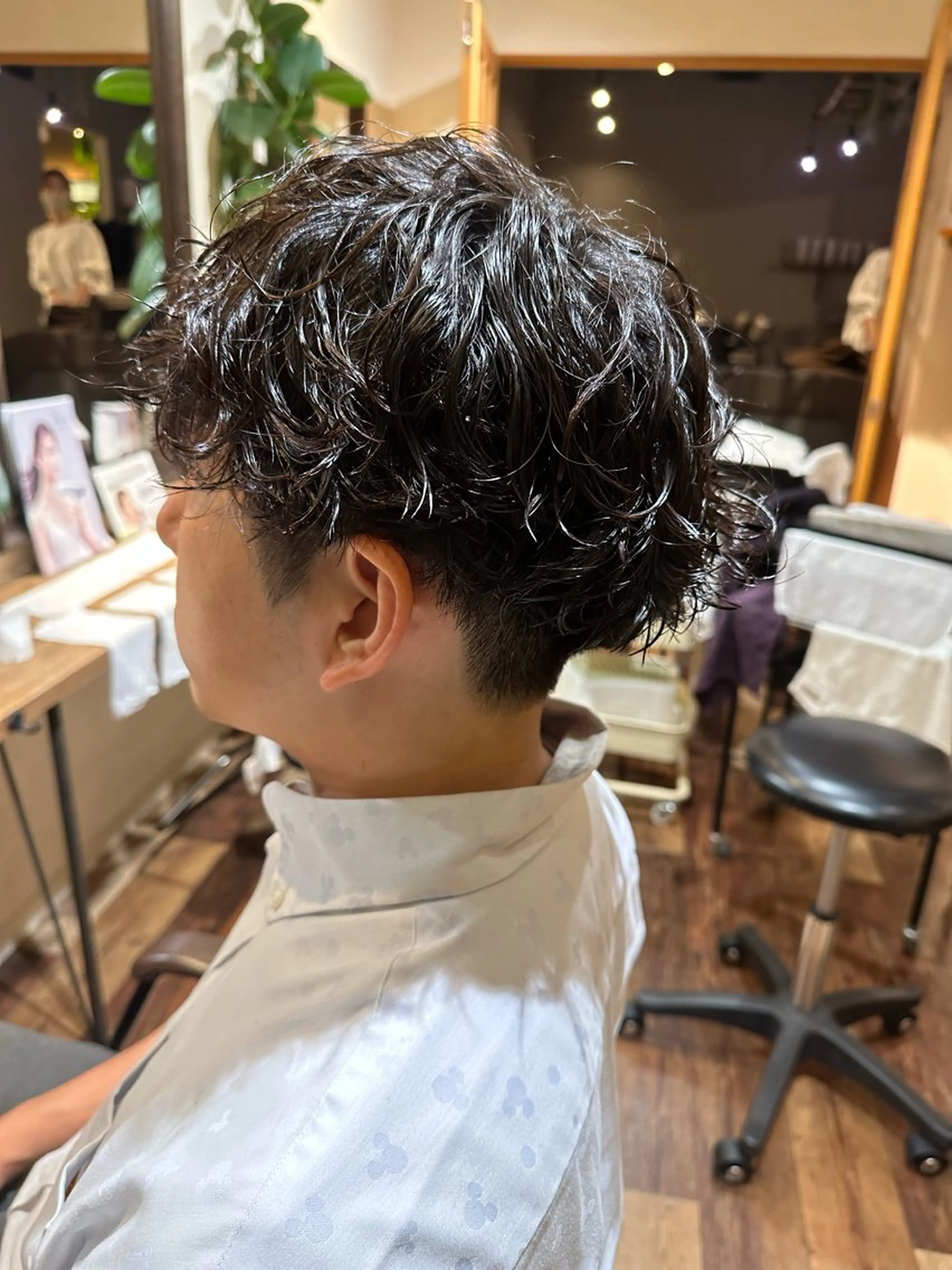 パーマ メンズ カット パーマ メンズスタイル特化 ryoheiのヘアスタイル