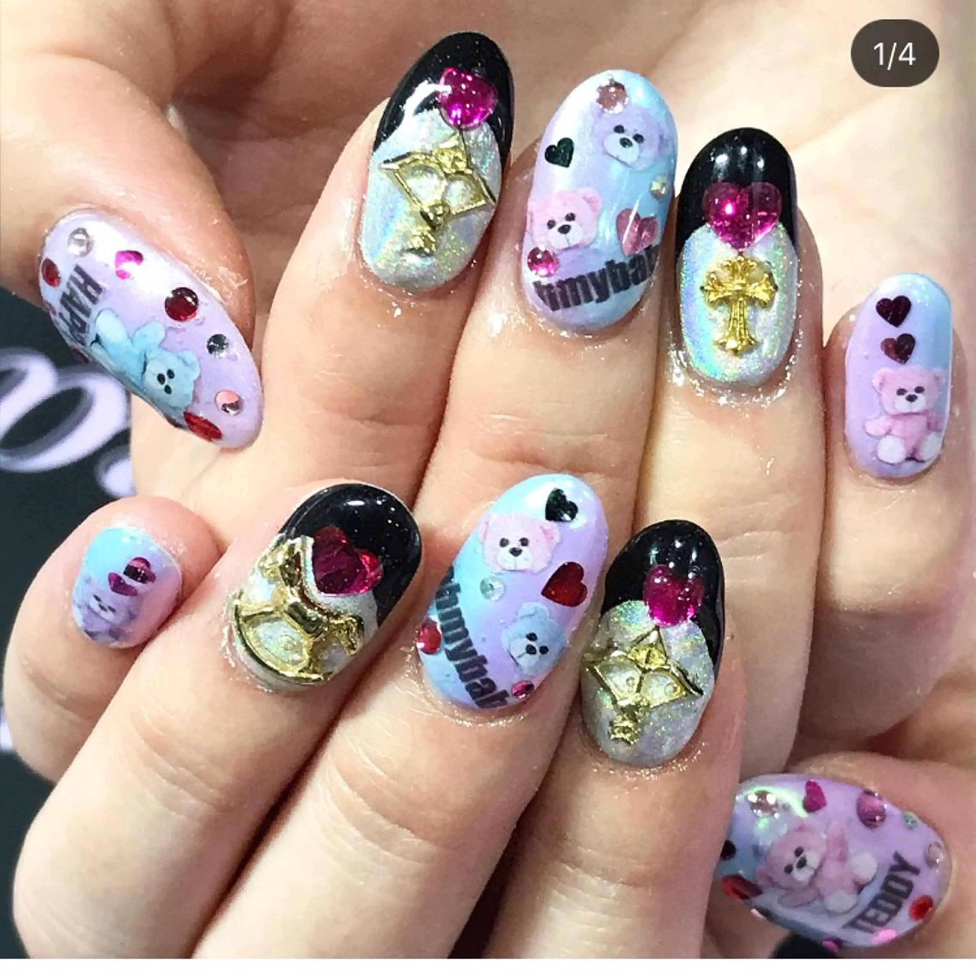 ネイル ジェルネイル 渋谷ビュレネイル Kaoruのネイルデザイン