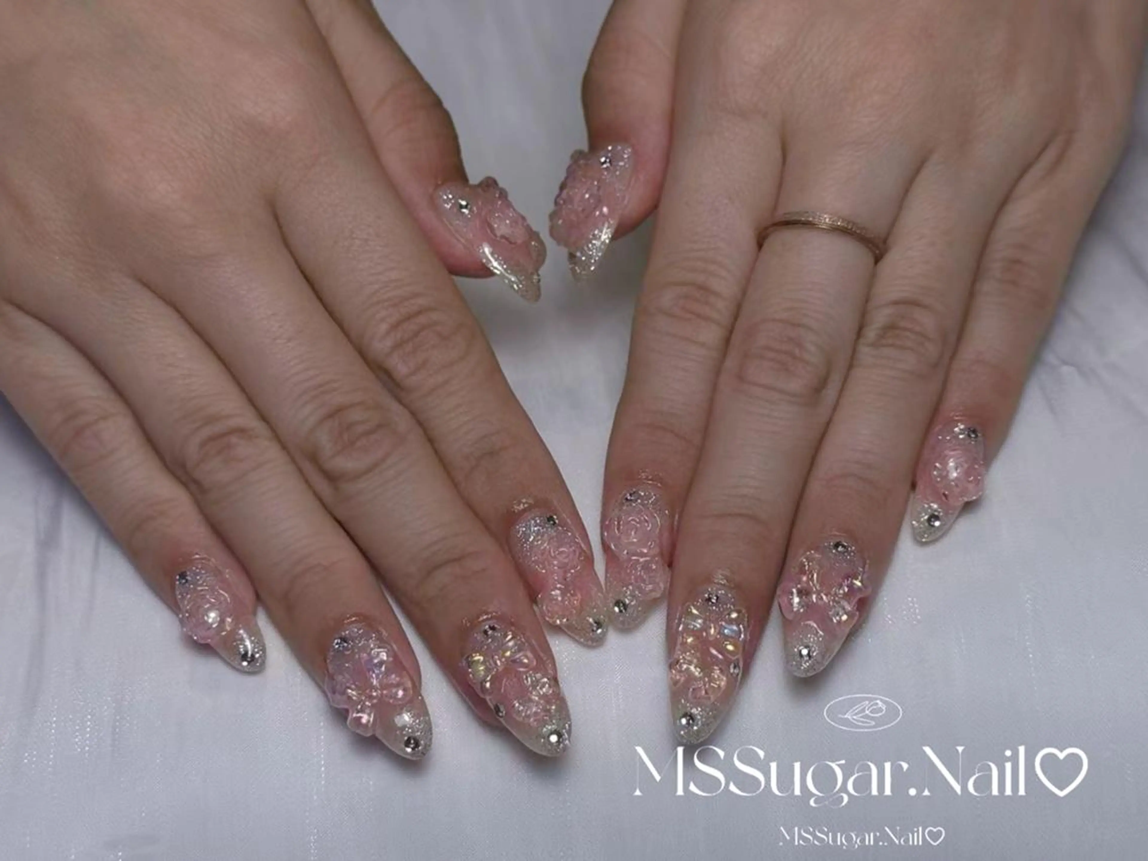 ネイル ハロウィン ロングネイル マグネットネイル スカルプネイル ネイルチップ ハンドネイル Mss ALICEのネイルデザイン