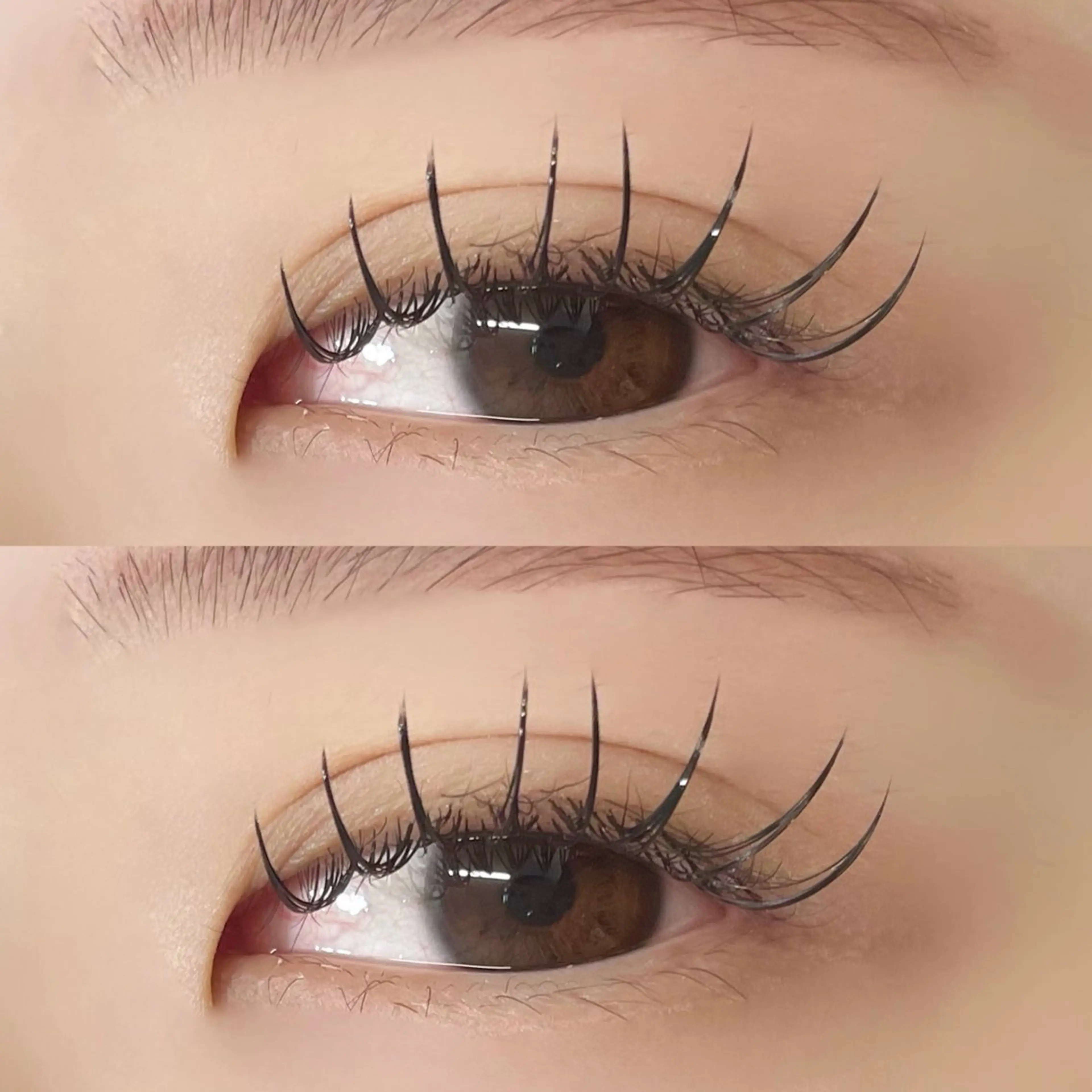 マツエク・マツパ 目尻長め マツエク NOA lashes 堀のマツエク・マツパデザイン