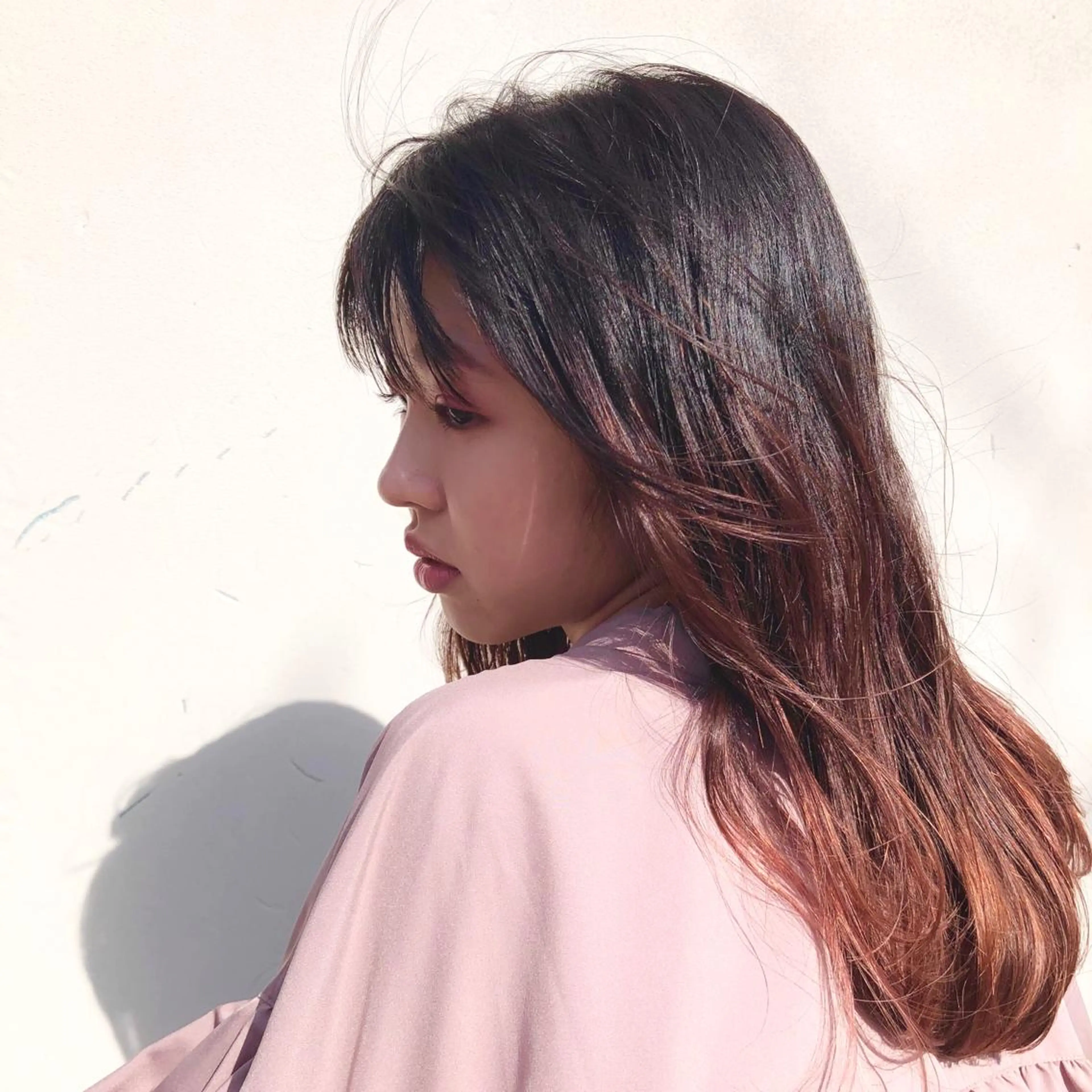 セミロング カラー グラデーションカラー ピンクカラー Hair salon   Dulce oro所属・石川 友美のその他イメージ