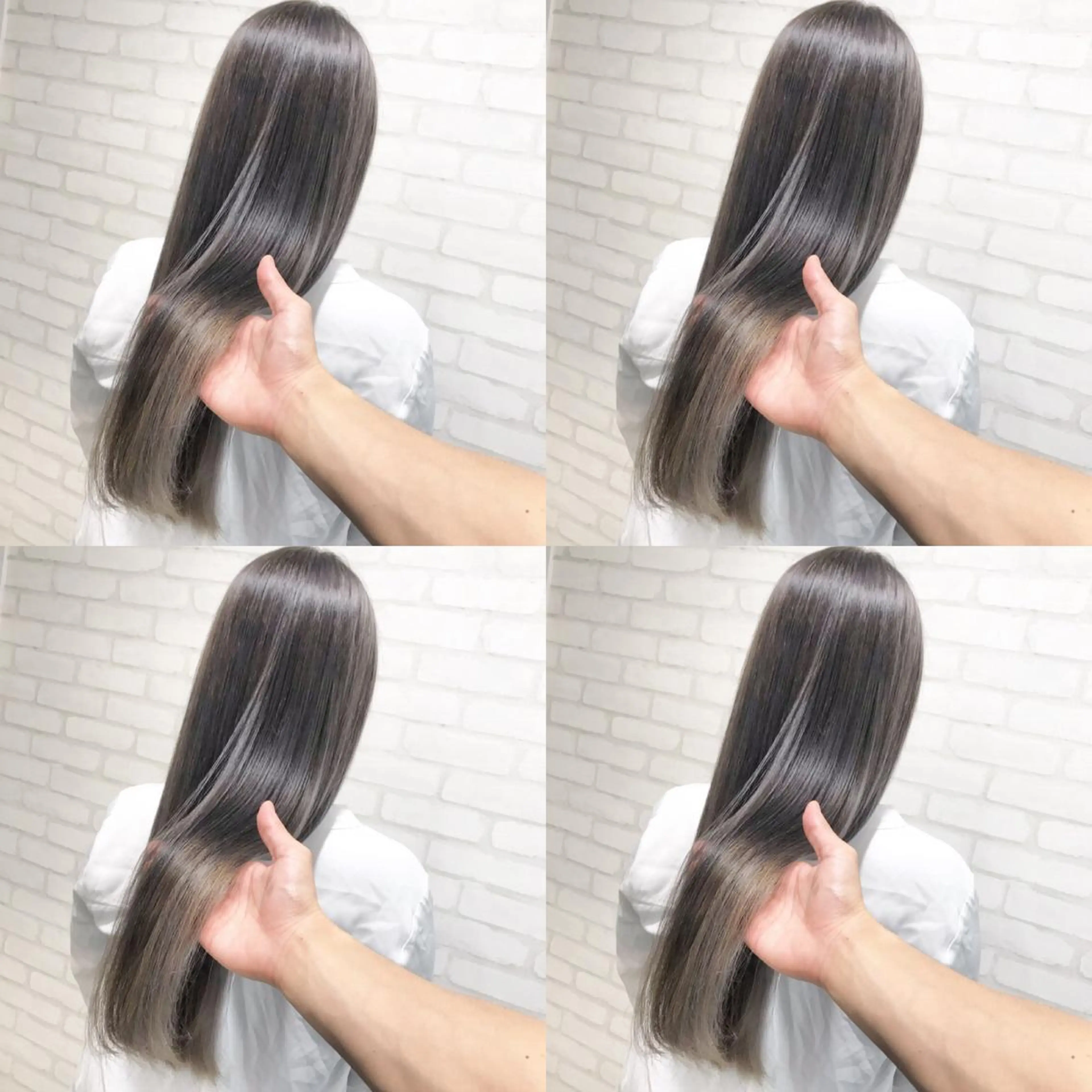 ロング 縮毛矯正 Selene hair OSAKAのヘアスタイル