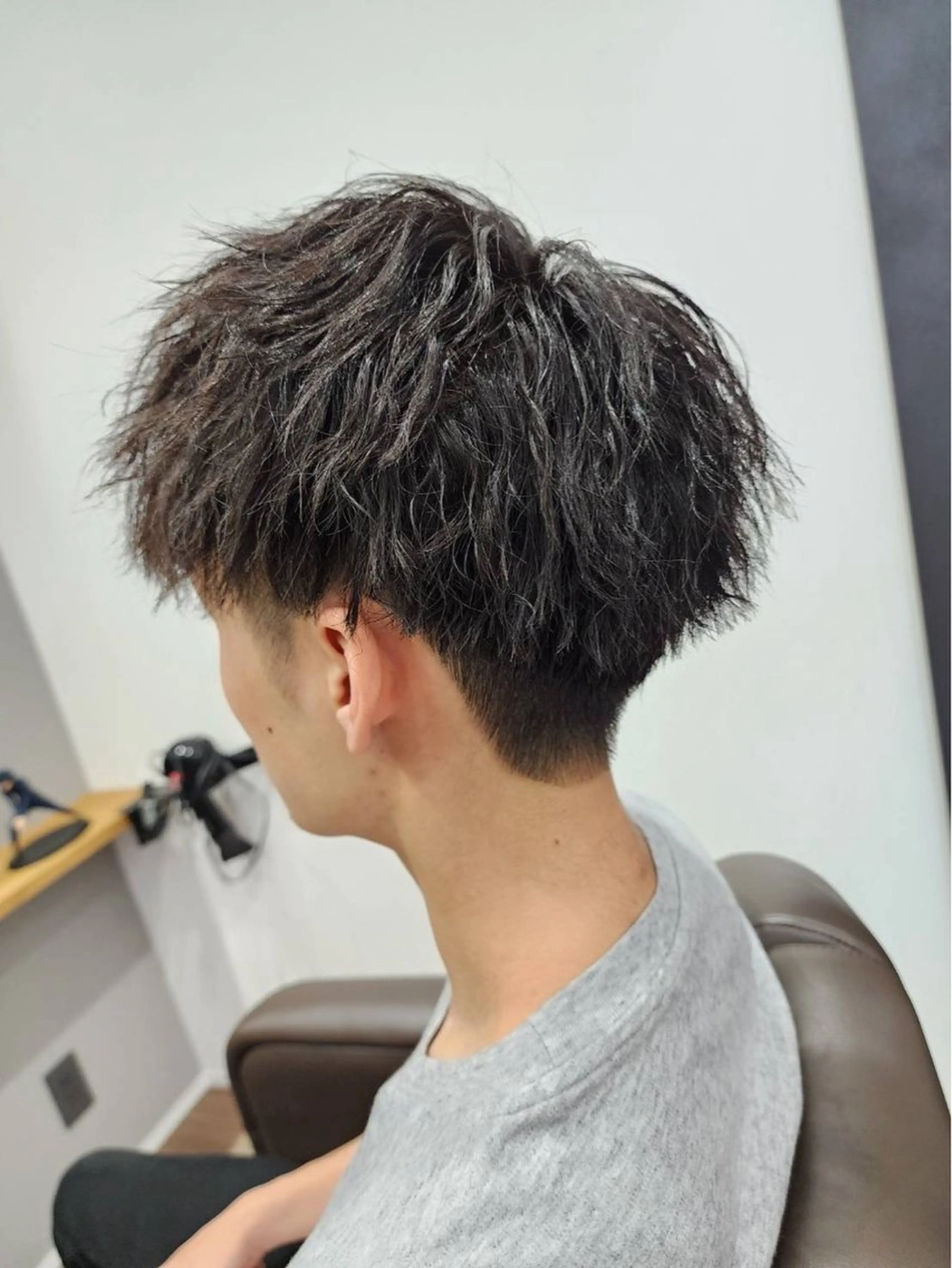 パーマ メンズ メンズパーマ 佐名 陽太のヘアスタイル