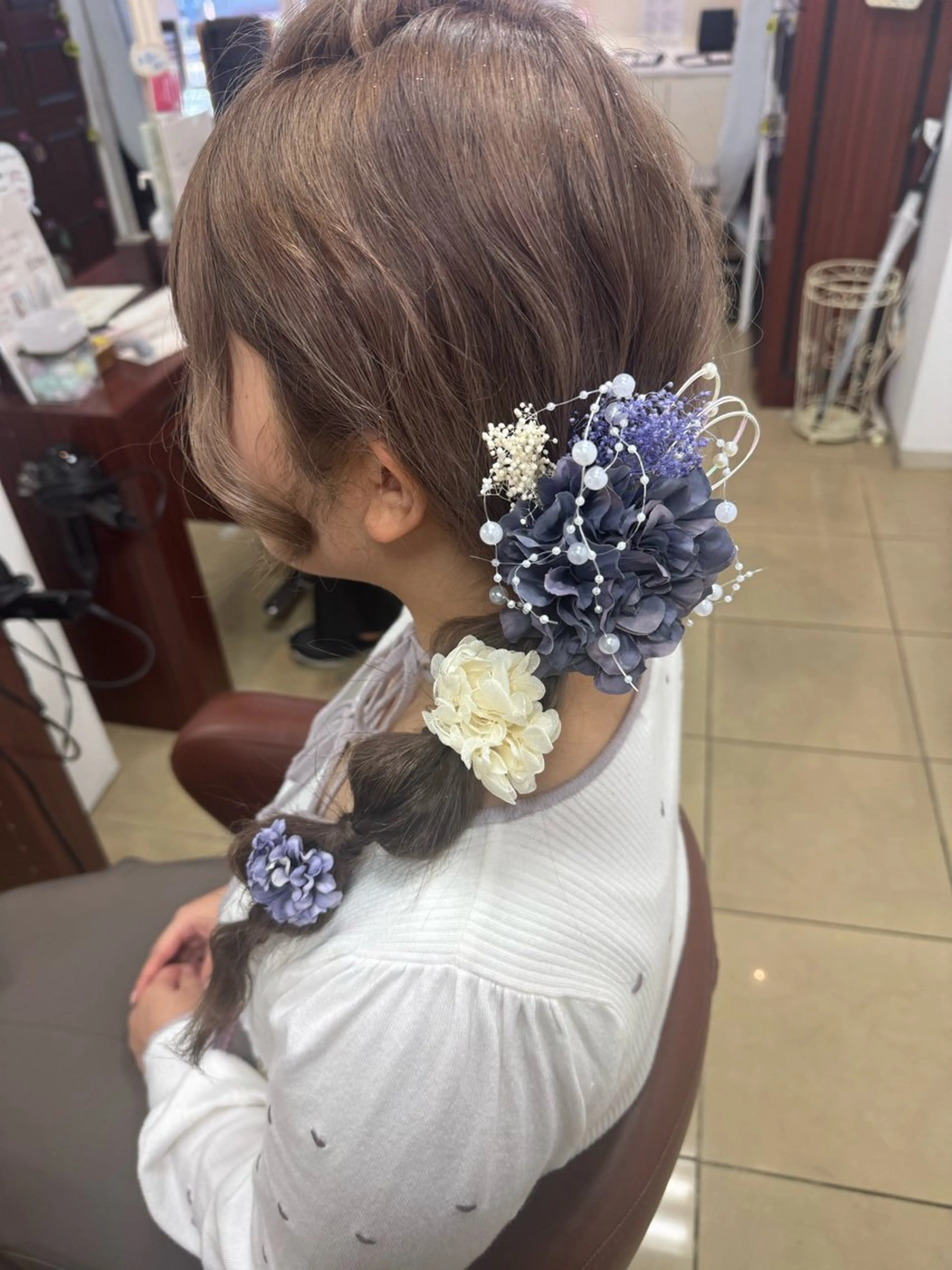 ロング ヘアアレンジ 成人式 Active西新井店 【宗形 真帆】のヘアスタイル