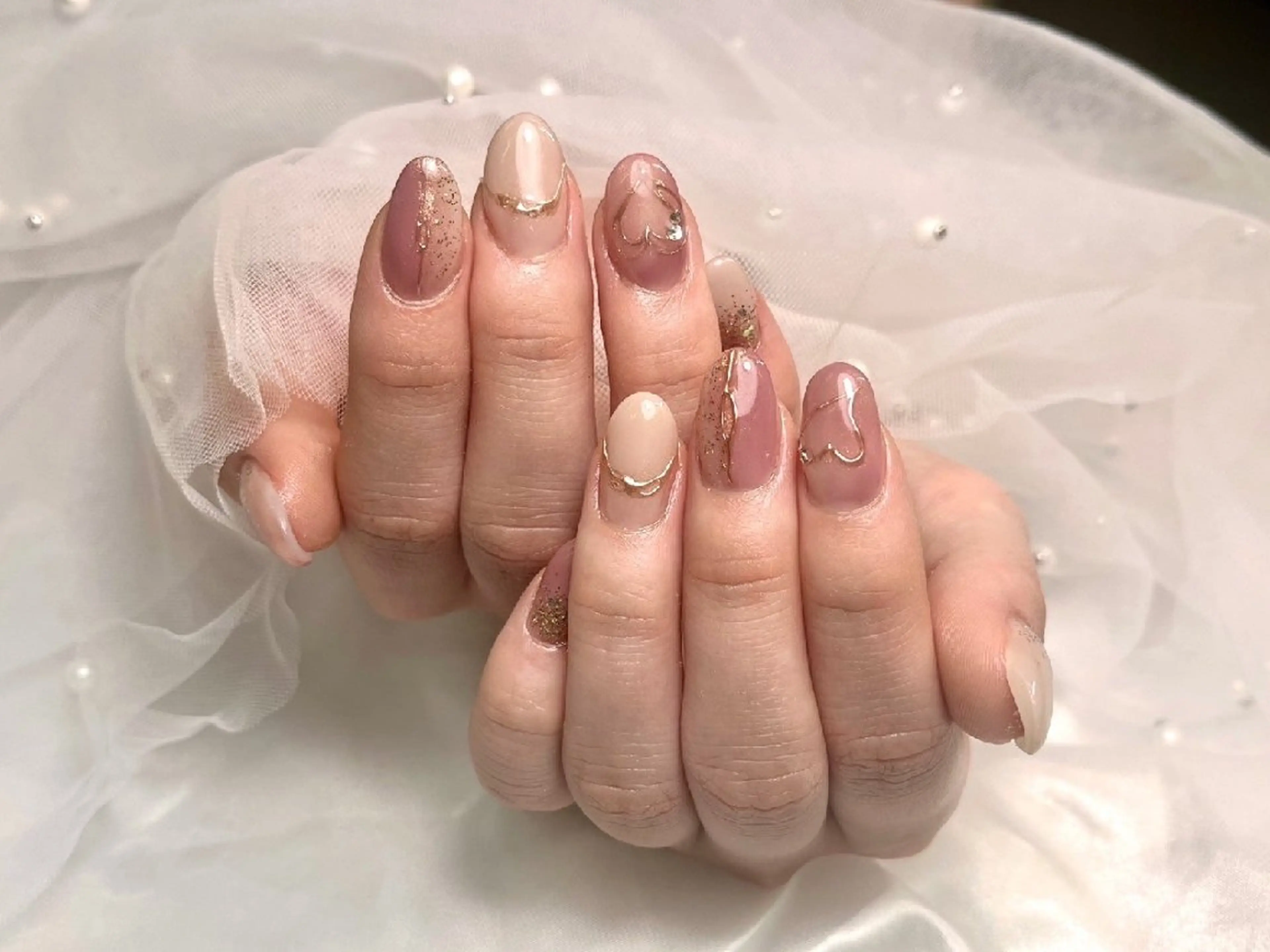 ミディアム ハンドネイル che'ri nailのネイルデザイン
