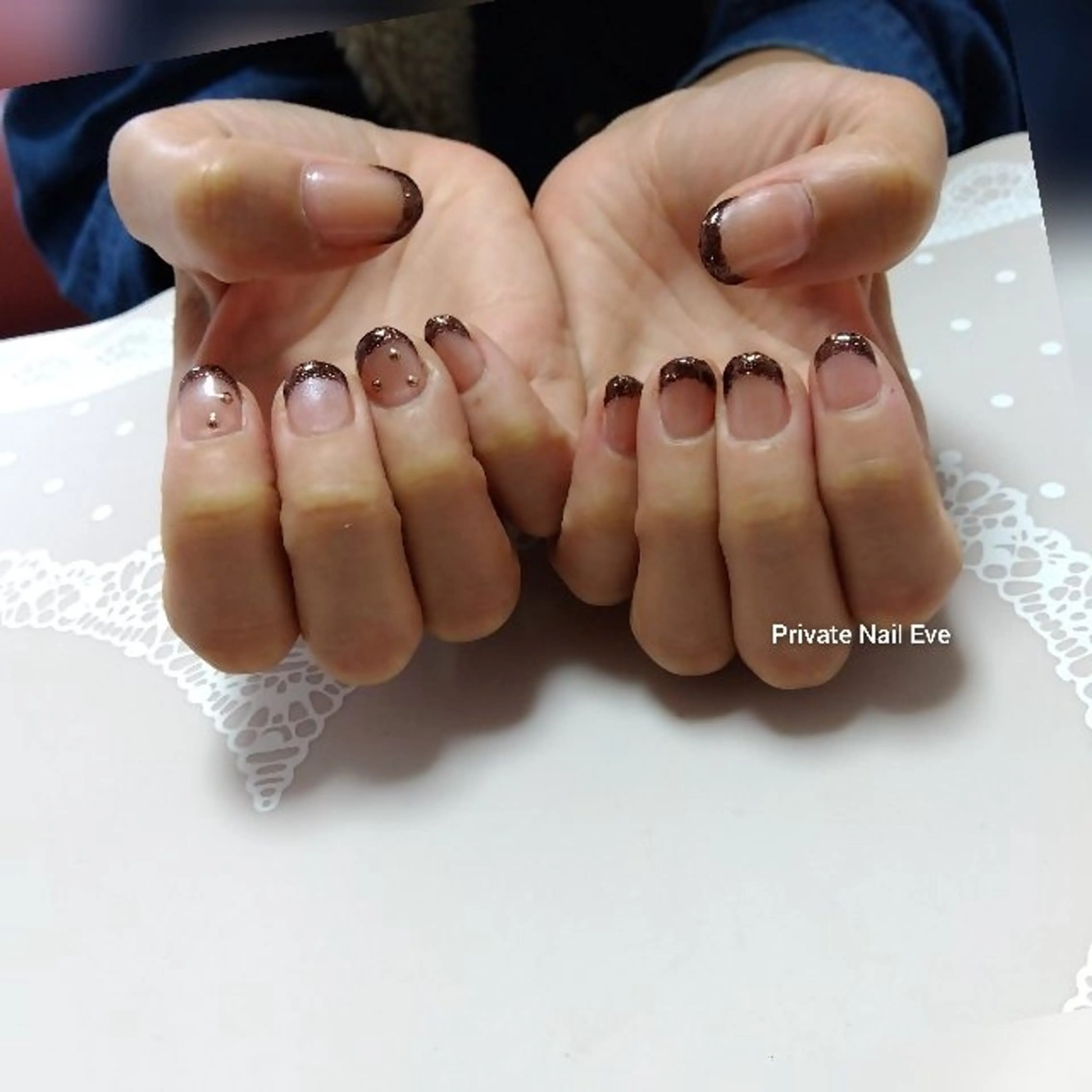 ネイル フレンチネイル ネイル junkoのネイルデザイン