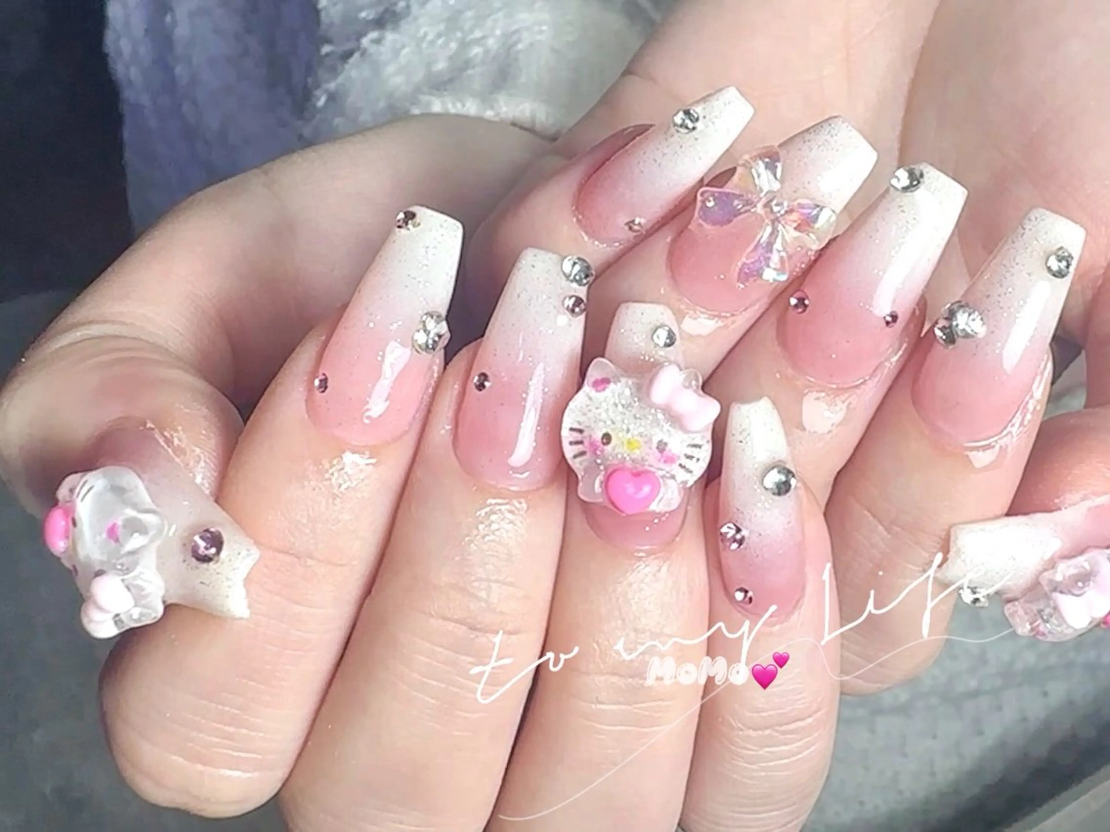 ネイル ハンドネイル MOMO 川崎所属・moriki nailのネイルデザイン