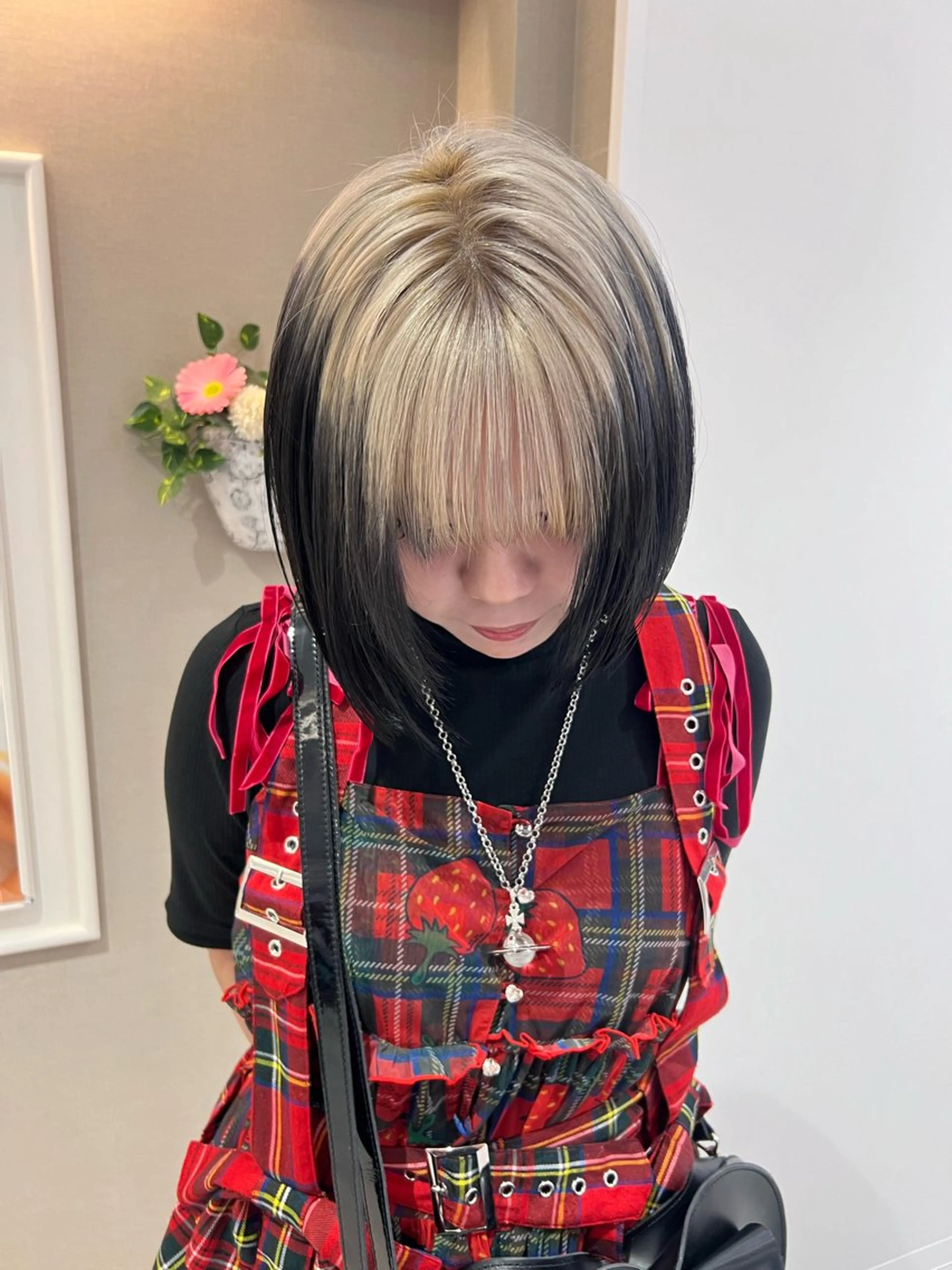 ミディアム カラー ヘアカラー karin🌛ボブ／ 透明感たっぷりカラーのヘアスタイル