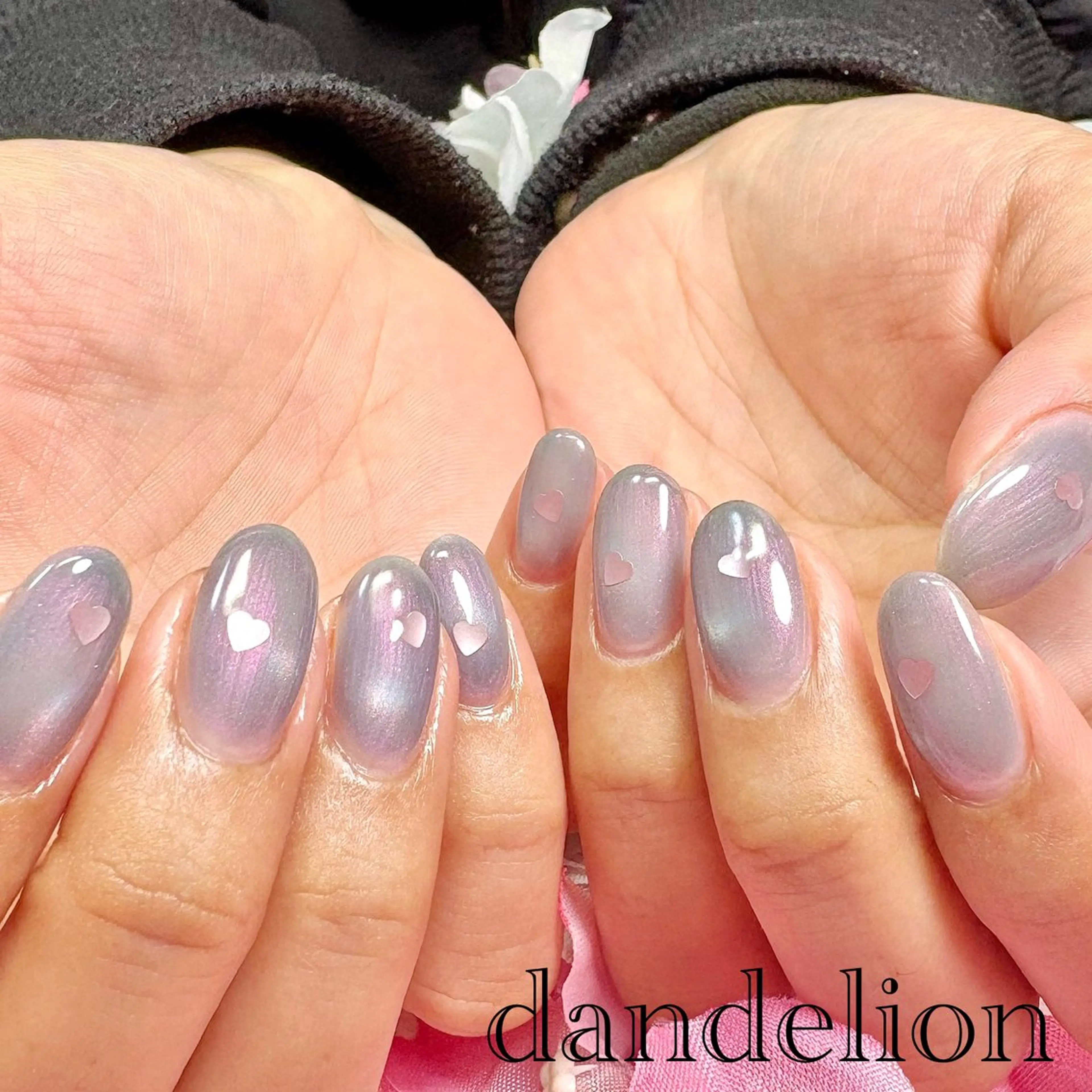 ネイル ハンドネイル ハンドケア dandelion ダンデライオンのネイルデザイン