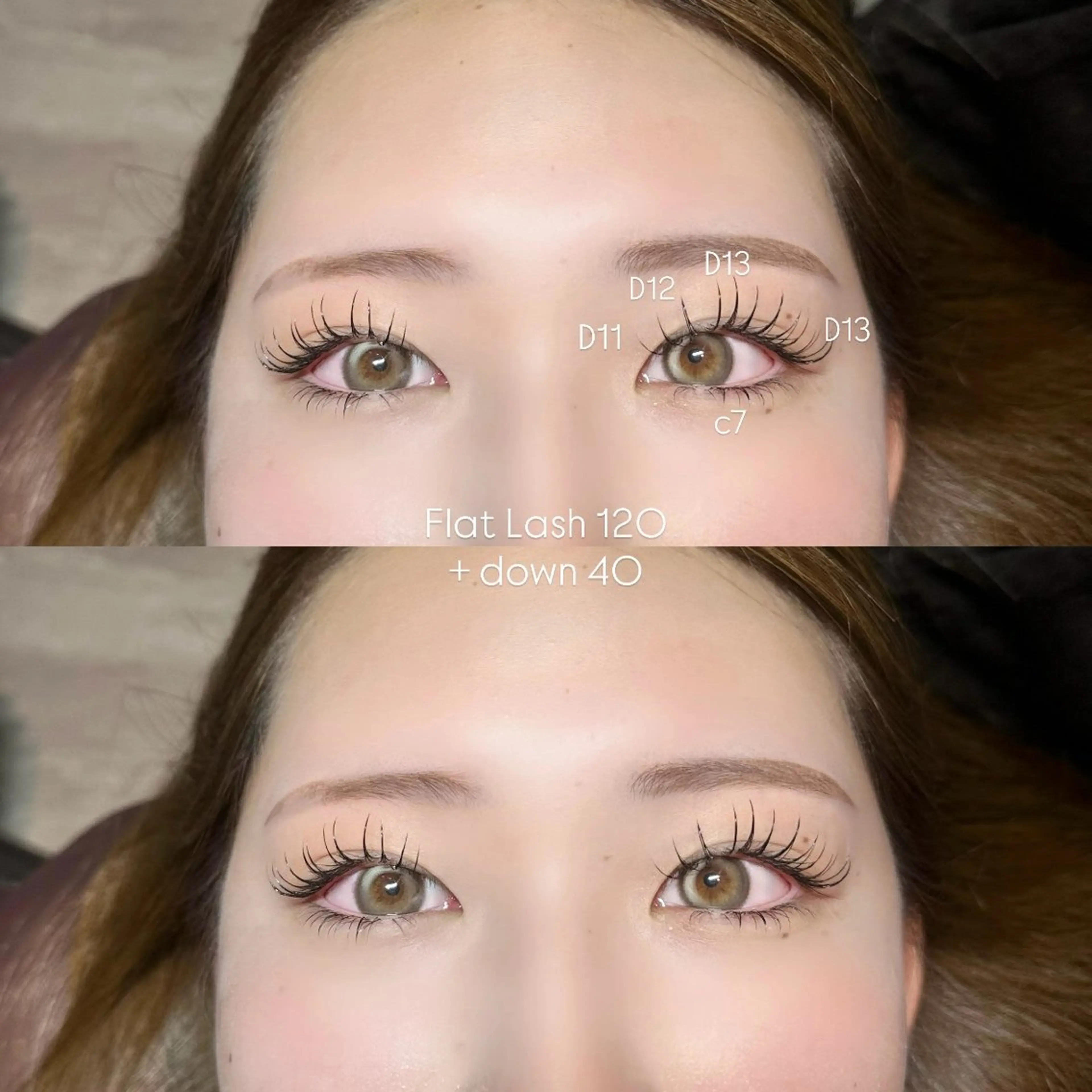 マツエク・マツパ sour~un 京都駅前Himenaのマツエク・マツパデザイン