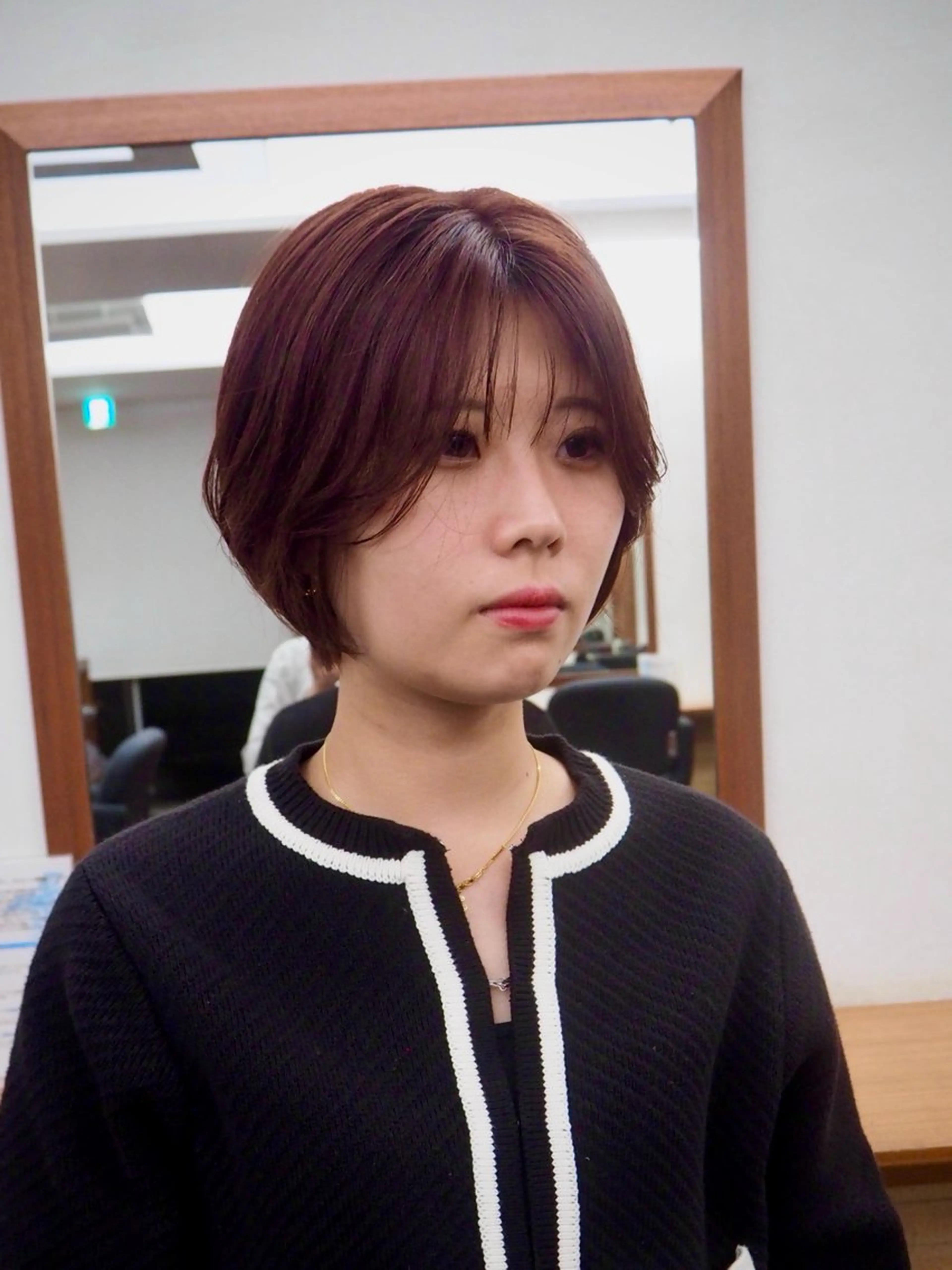 ショート カラー ヘアカラー トリートメント Paddle所属・似合わせレイヤー/ レイヤーパーマ/高倉のヘアスタイル