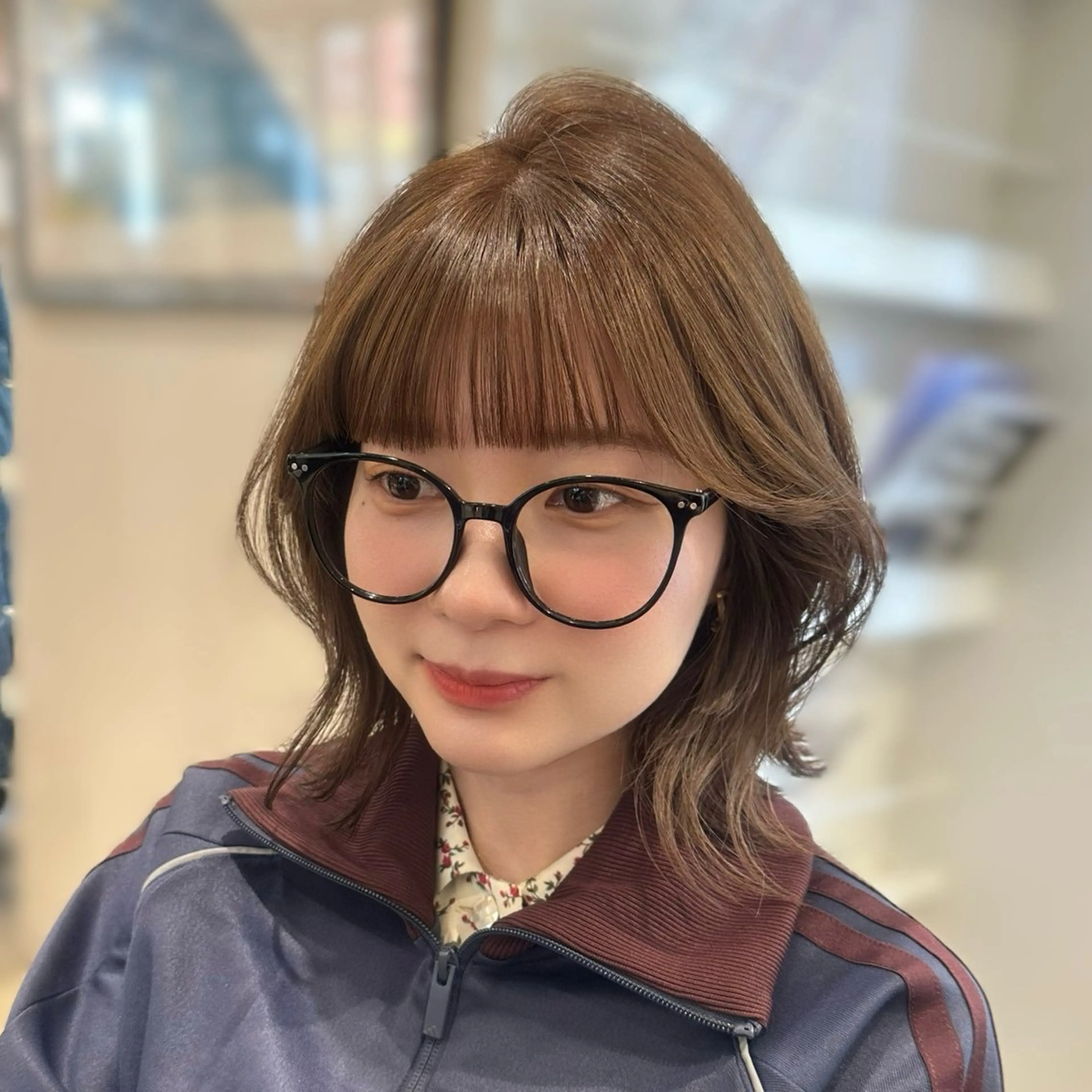 ショート ボブ くびれヘア カット ヘアカラー トリートメント 💎レイヤー.ツヤ髪 /AYAKI💎のヘアスタイル