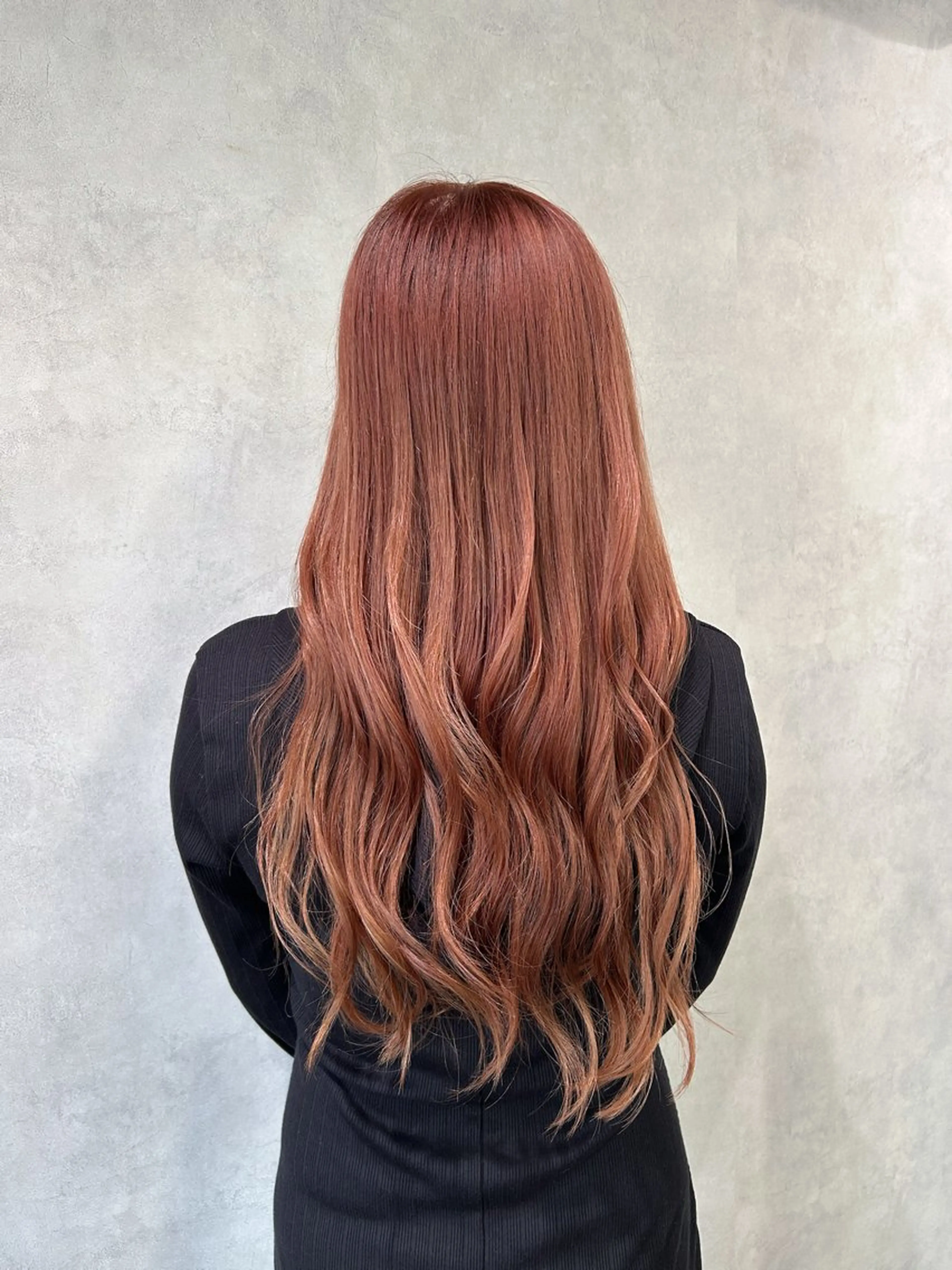 ロング カラー カット ヘアカラー ボブ/レイヤー/ ダブルカラー/みのりのヘアスタイル