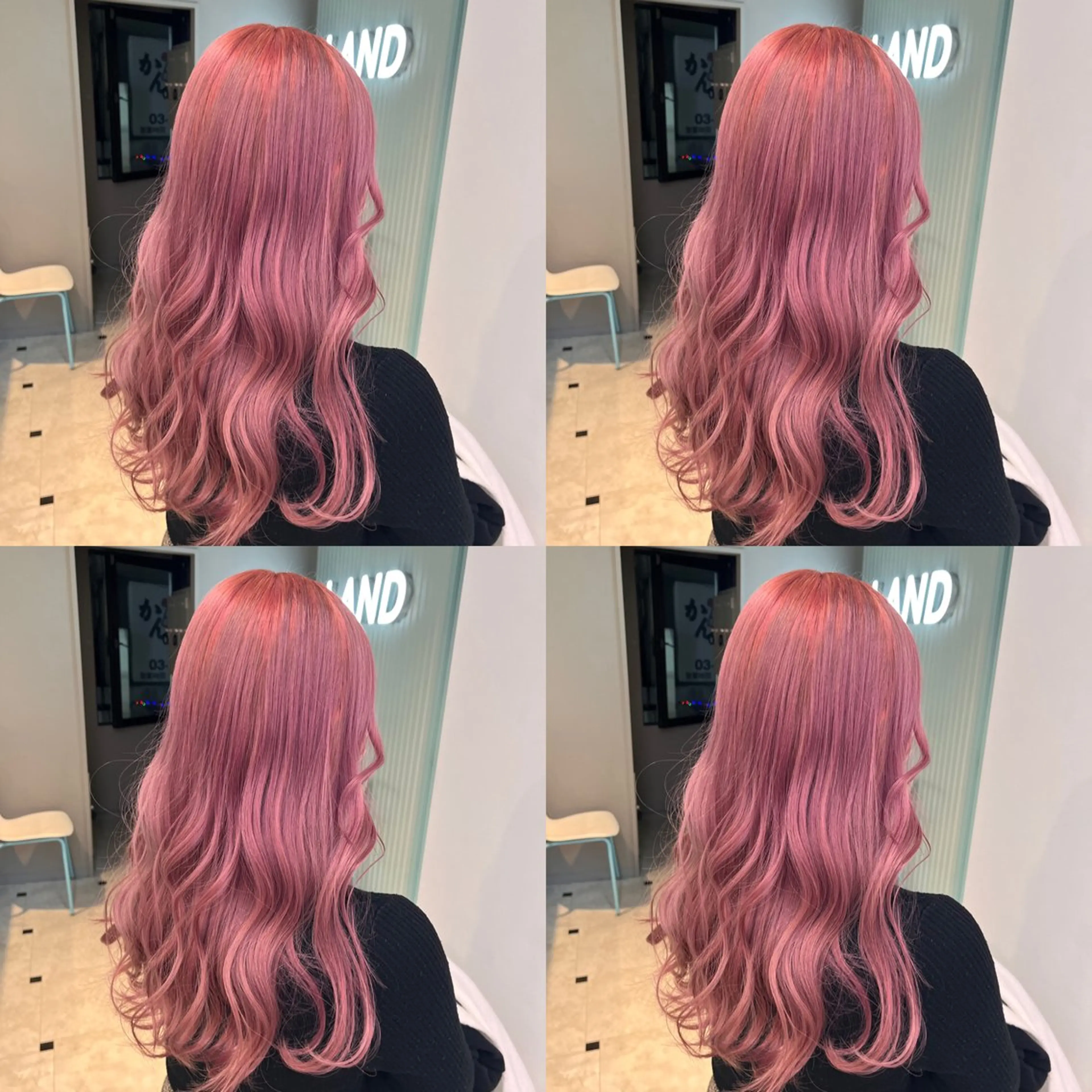 ロング カラー パーマ ヘアアレンジ メンズ キッズ ネイル マツエク・マツパ アイブロウ 🩷モテ髪＆透明感 🩷ミルクティー🩷のヘアスタイル