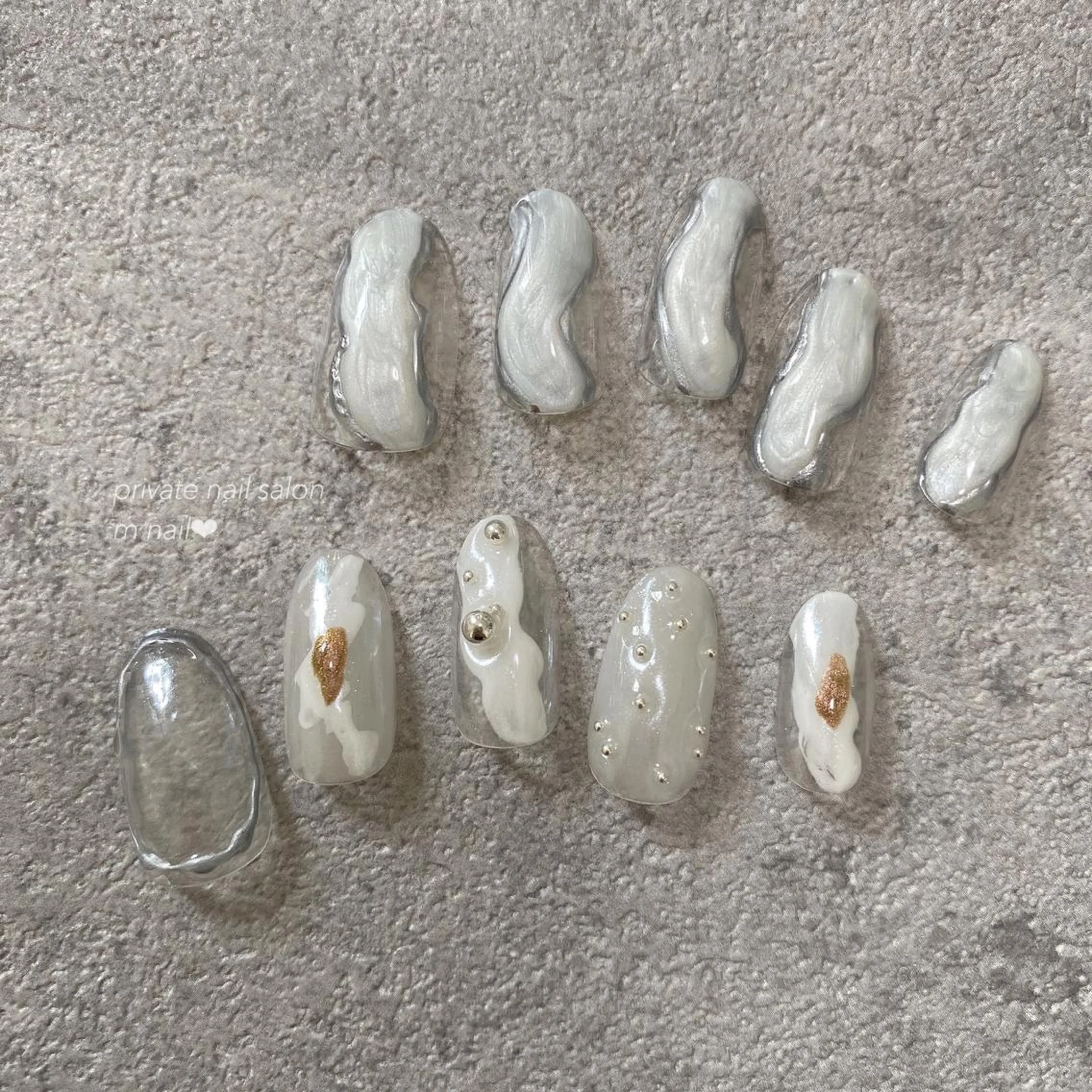 ネイル ハンドネイル 小河原 舞のネイルデザイン