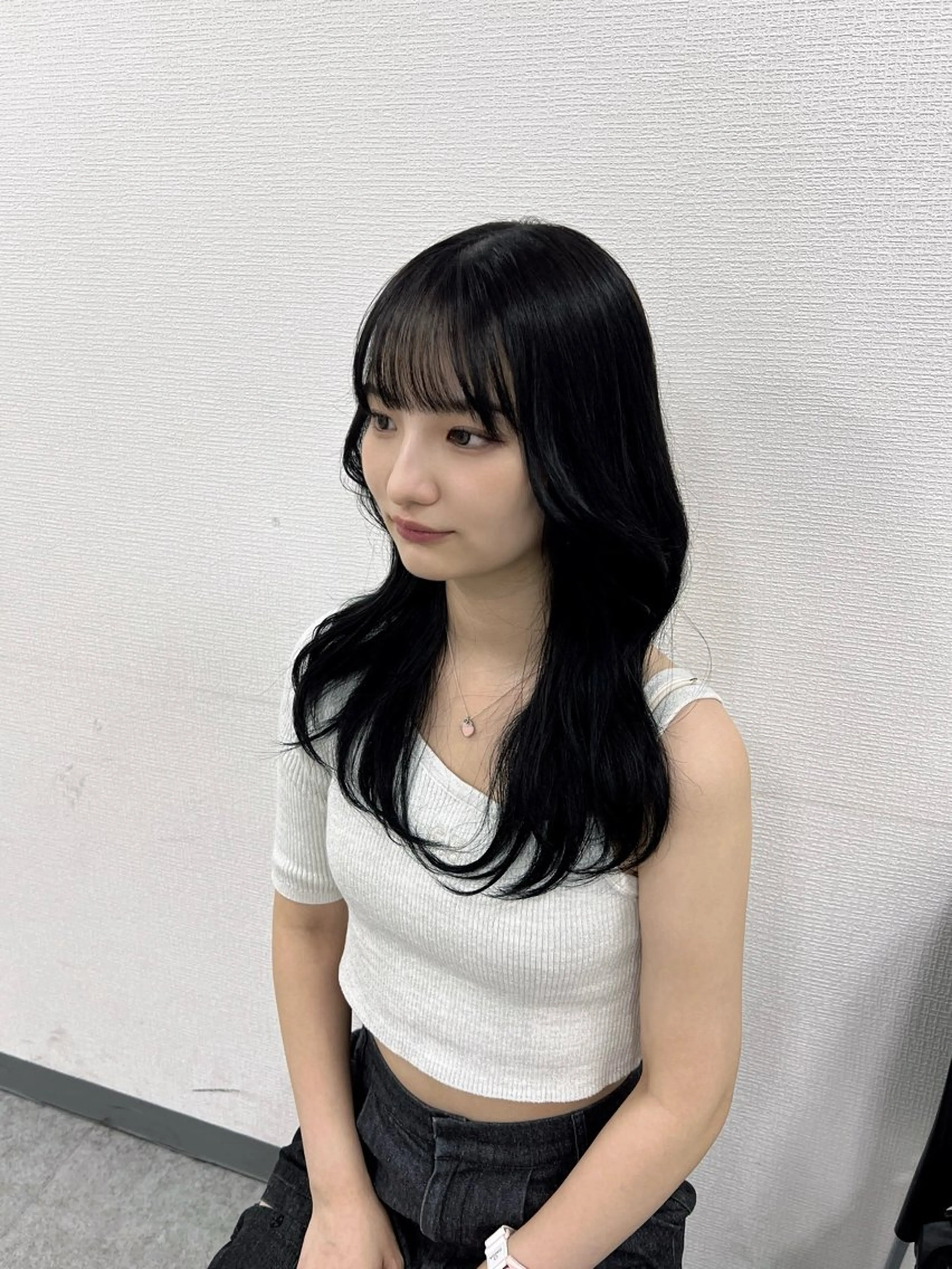 ロング カラー 韓国ヘア🫧 serina🎀のヘアスタイル