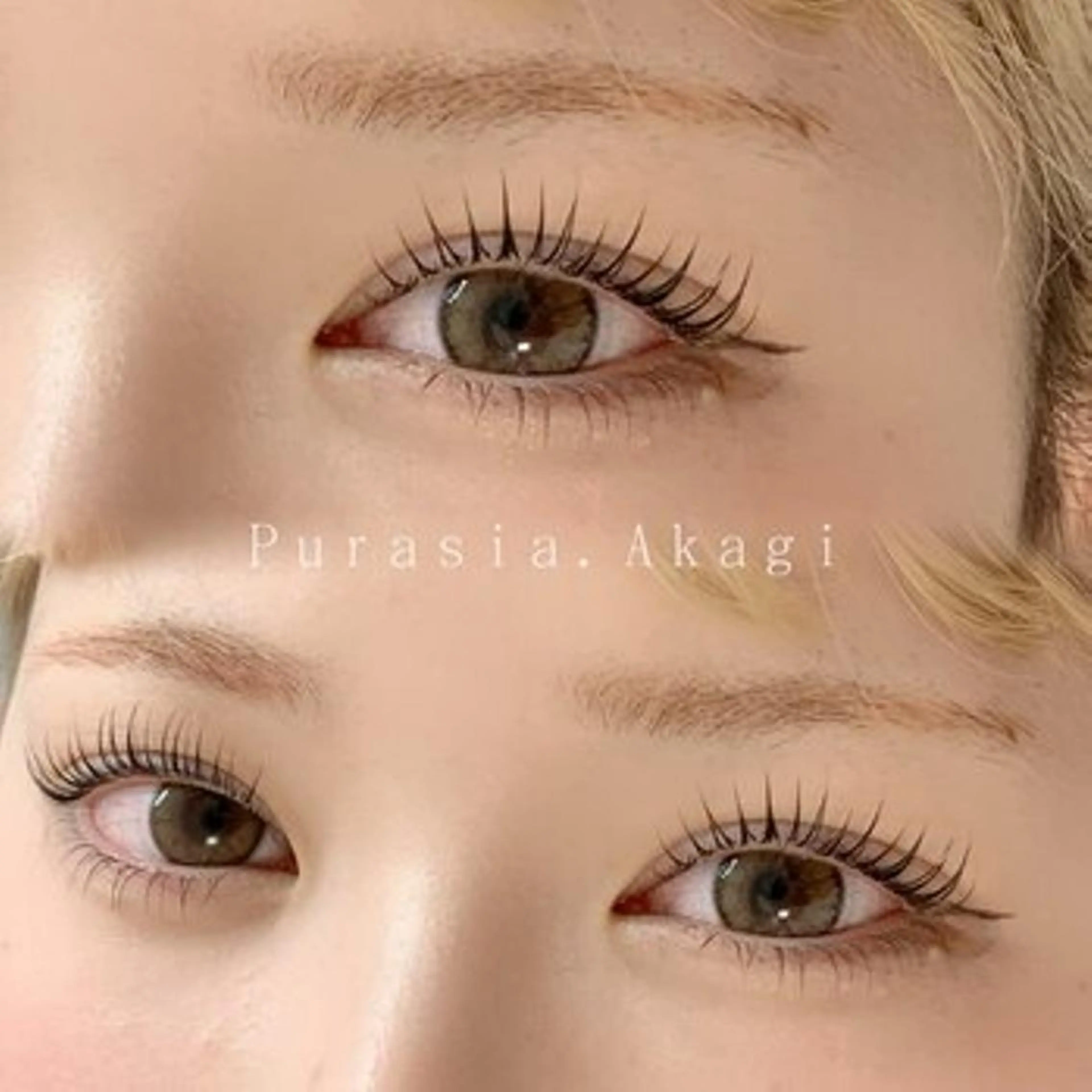 マツエク・マツパ Purasia. アカギのマツエク・マツパデザイン