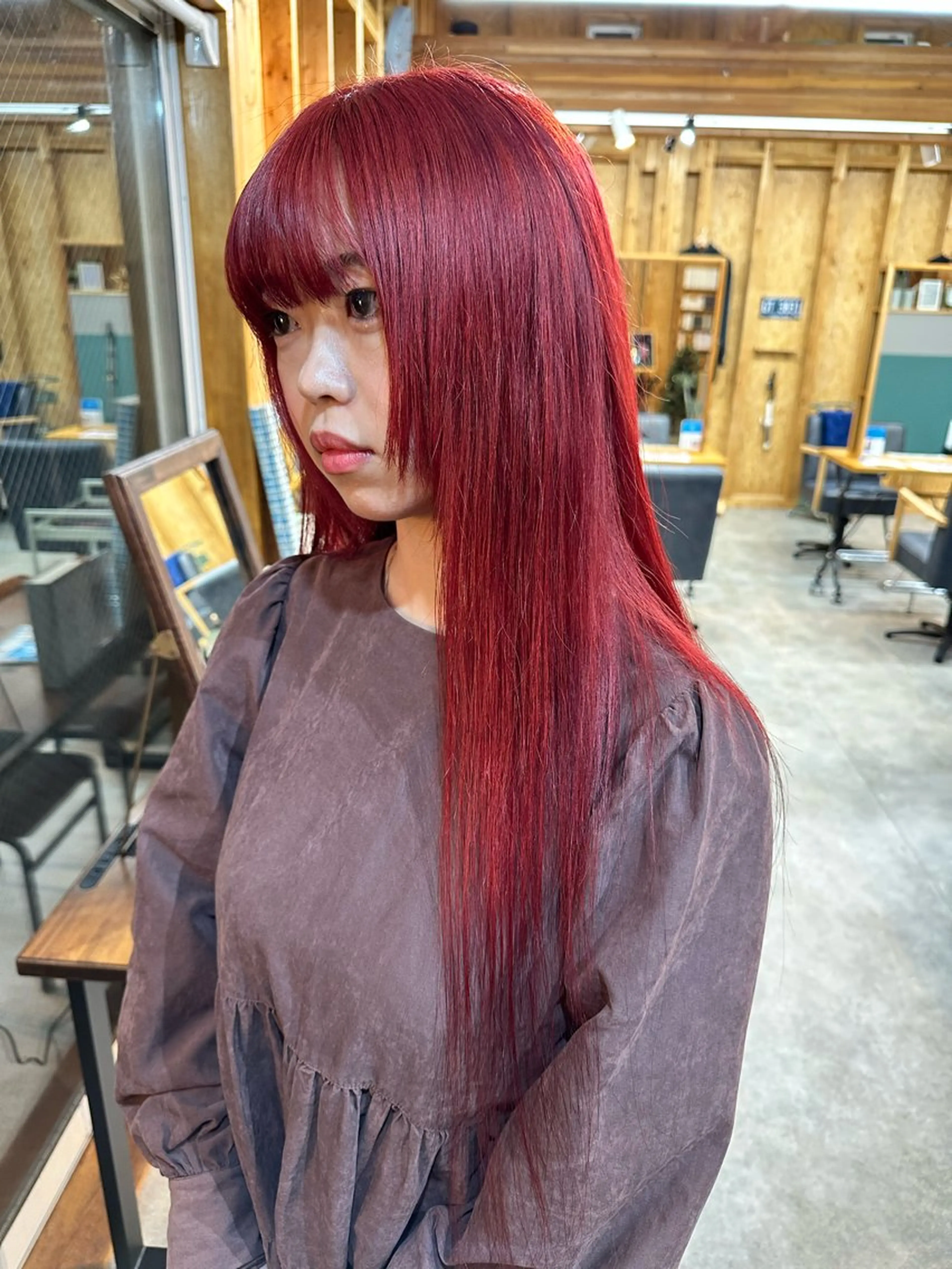 ロング ブリーチ屋さん/ブリ ーチ矯正🫧あずみのヘアスタイル