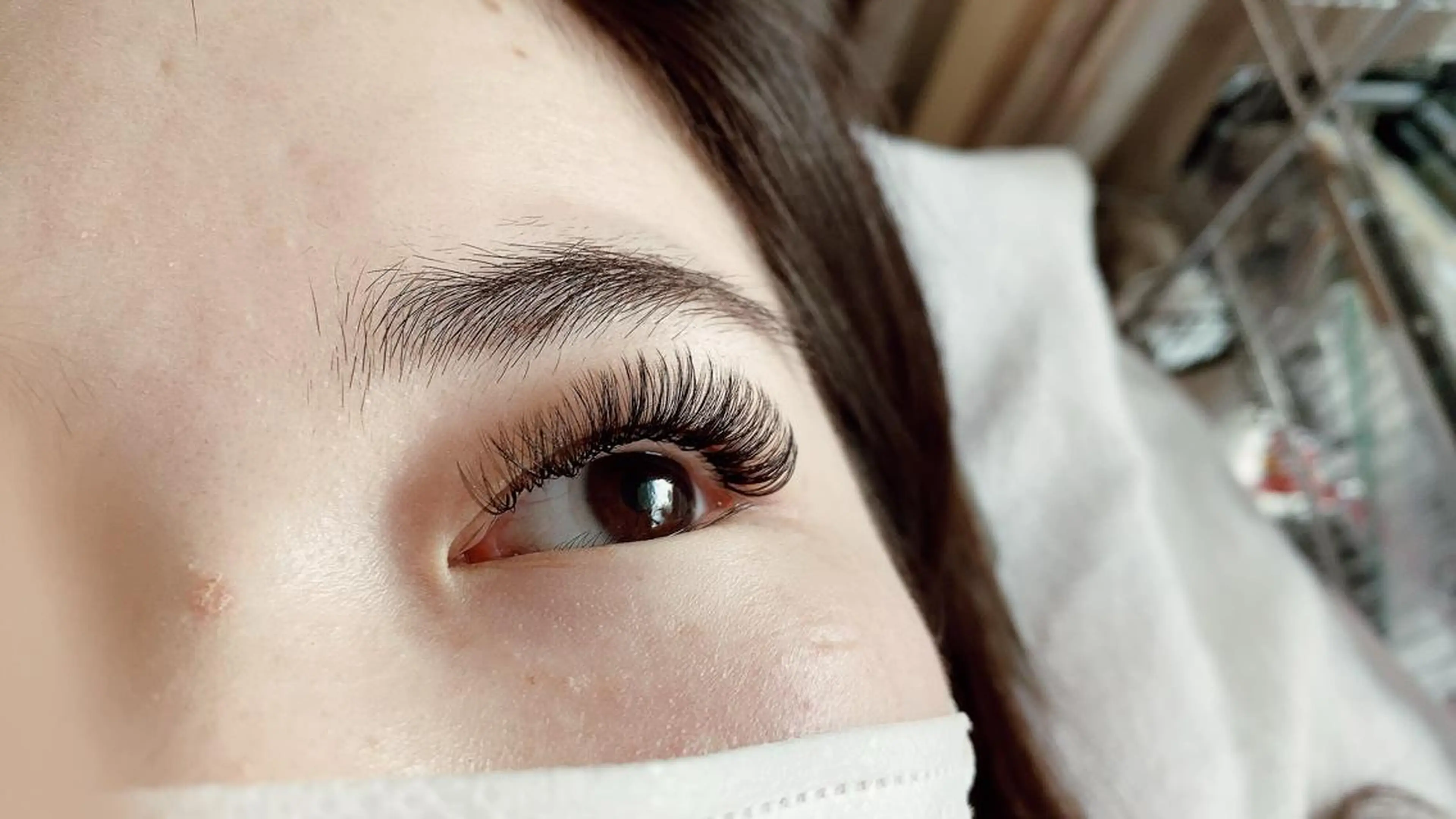 カラー パーマ ヘアアレンジ キッズ ネイル マツエク・マツパ Dカール 一重×まつ毛パーマ 神山 ビューティー・アイのマツエク・マツパデザイン