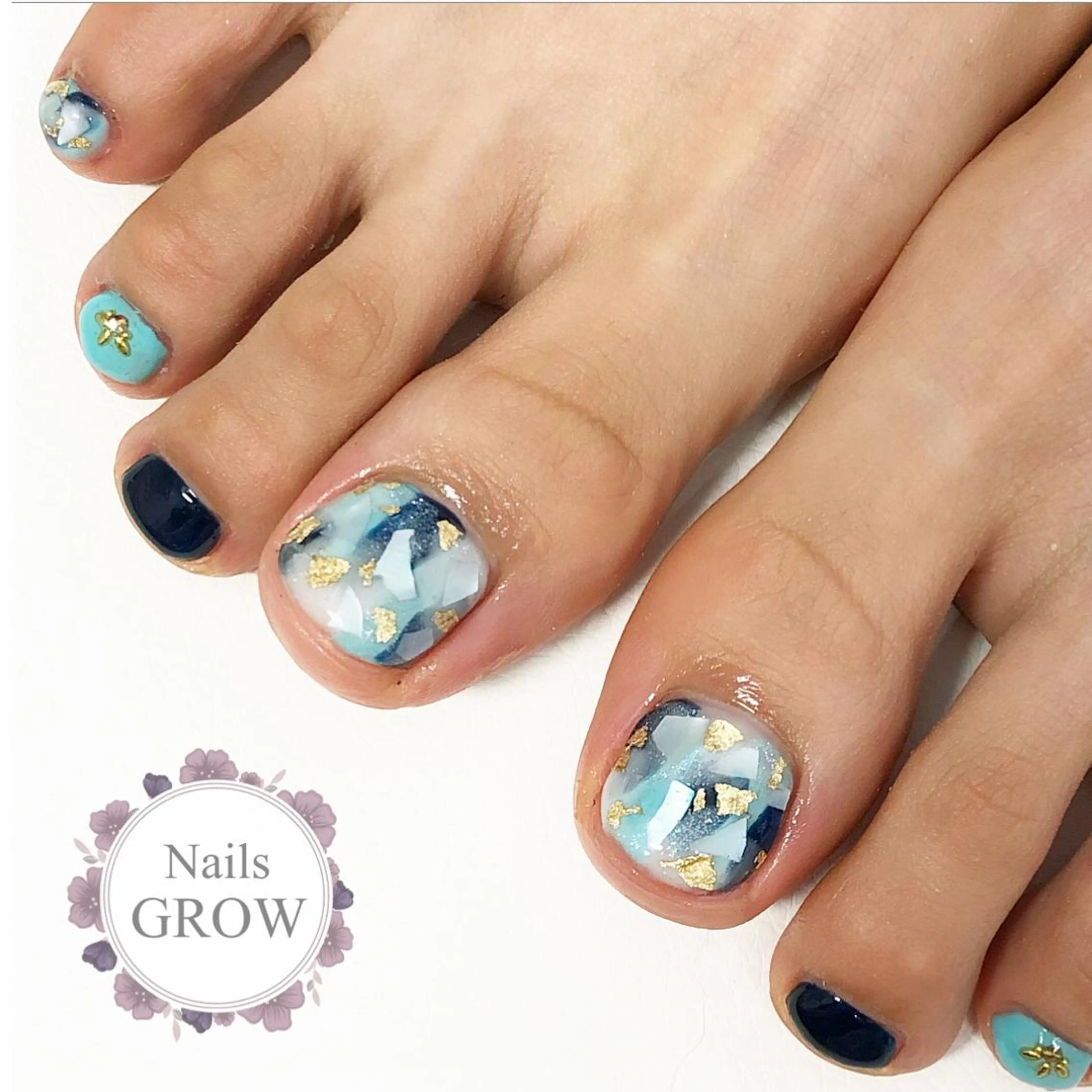 ネイル フットネイル Nails GROWのネイルデザイン