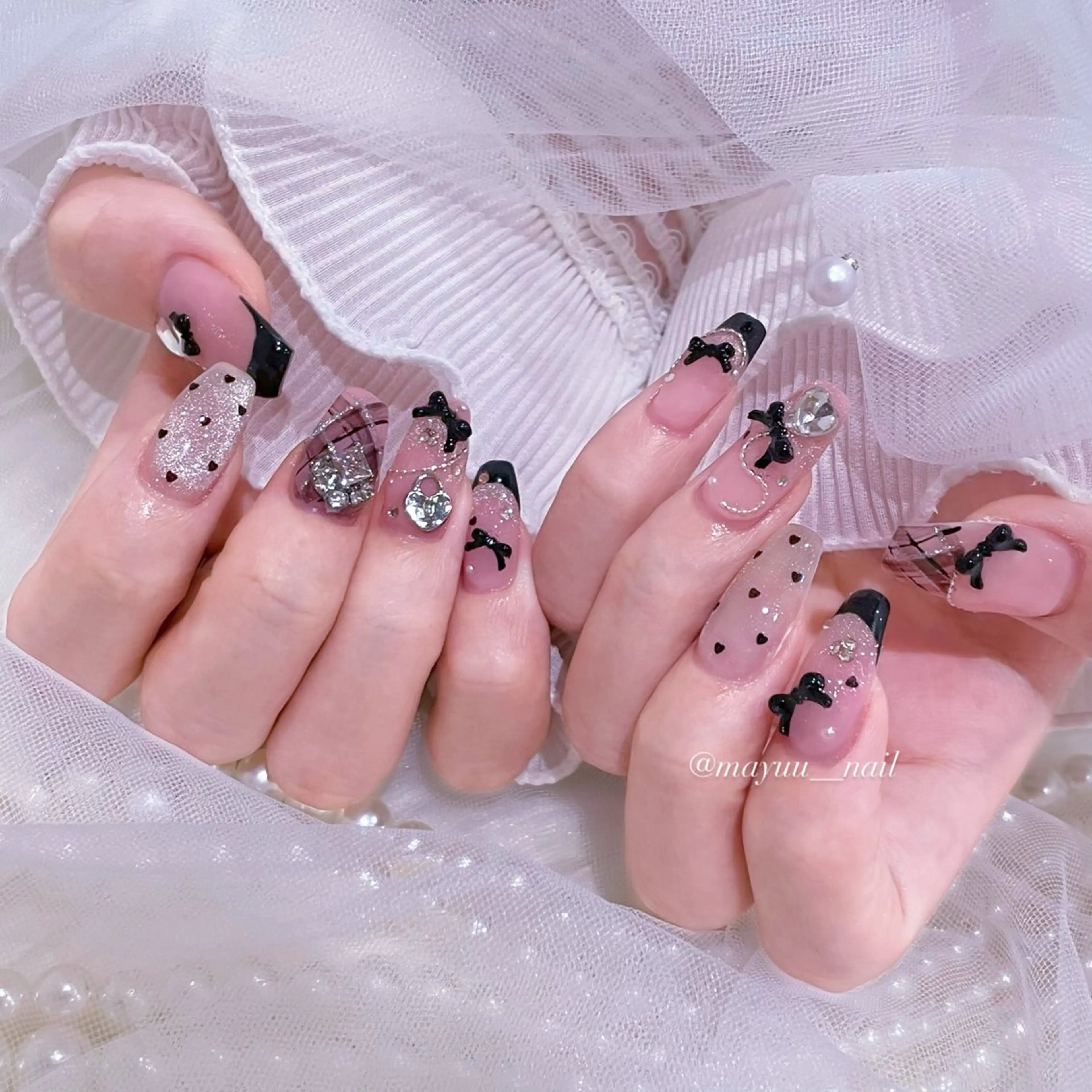 ネイル 🎀 Mayu 🎀痛ネイルのネイルデザイン