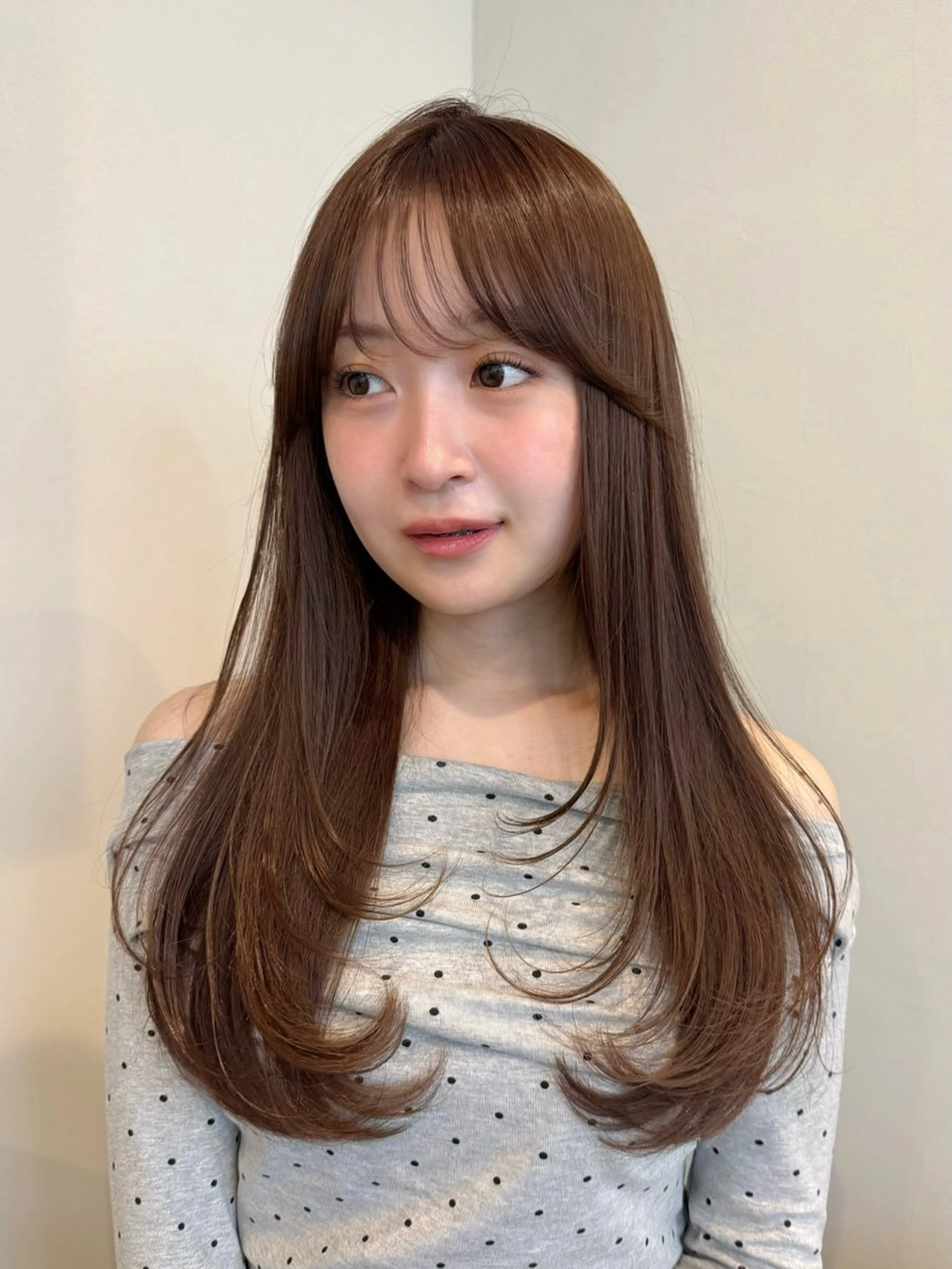 ロング 似合わせカット トリートメント sora/レイヤー/ 透明感カラー🎀のヘアスタイル