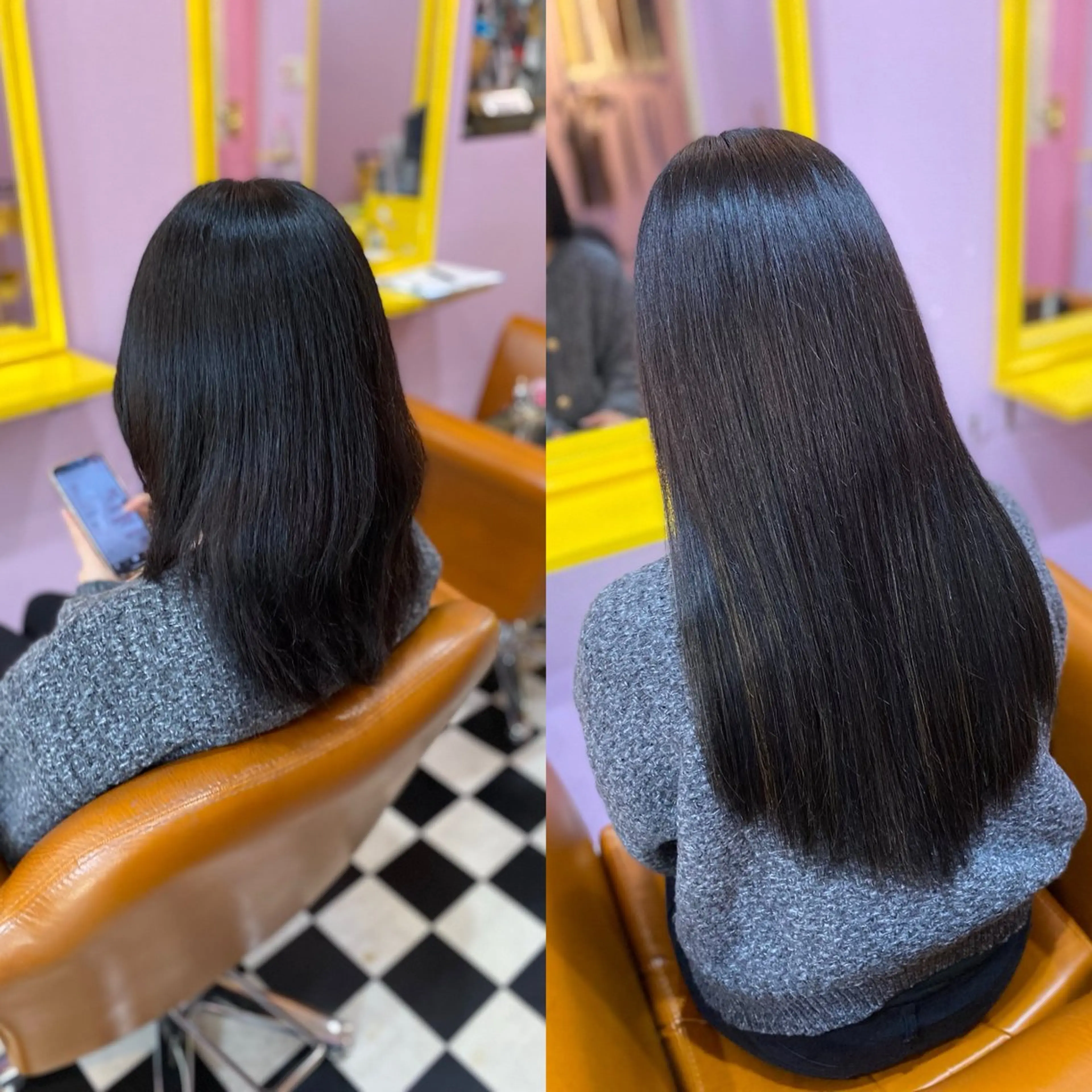 ミディアム チビ編み込みエクステ どぅ〜す/YUIのヘアスタイル