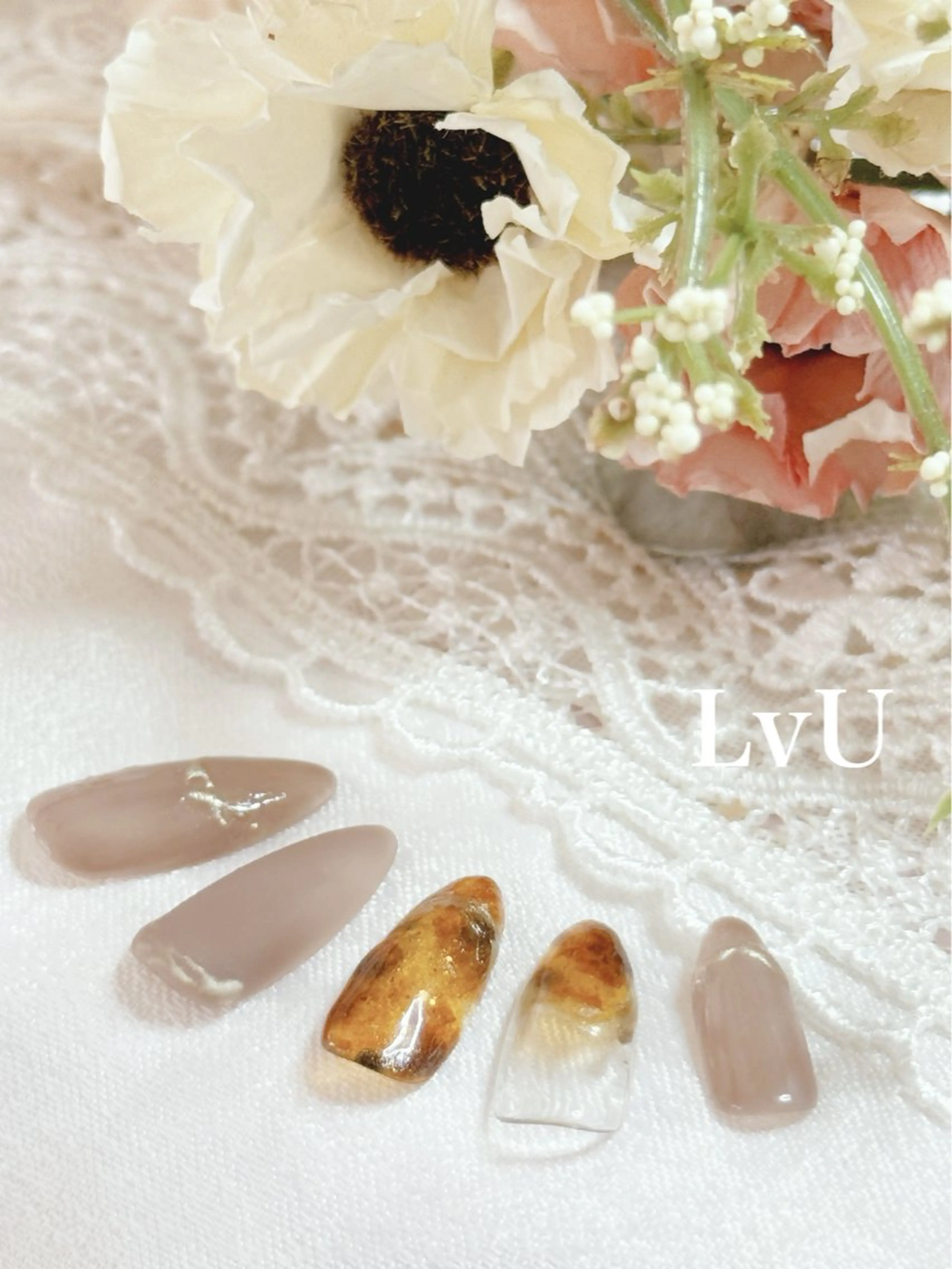 ネイル べっ甲ネイル LvU(ラブユー) Asayamaのネイルデザイン