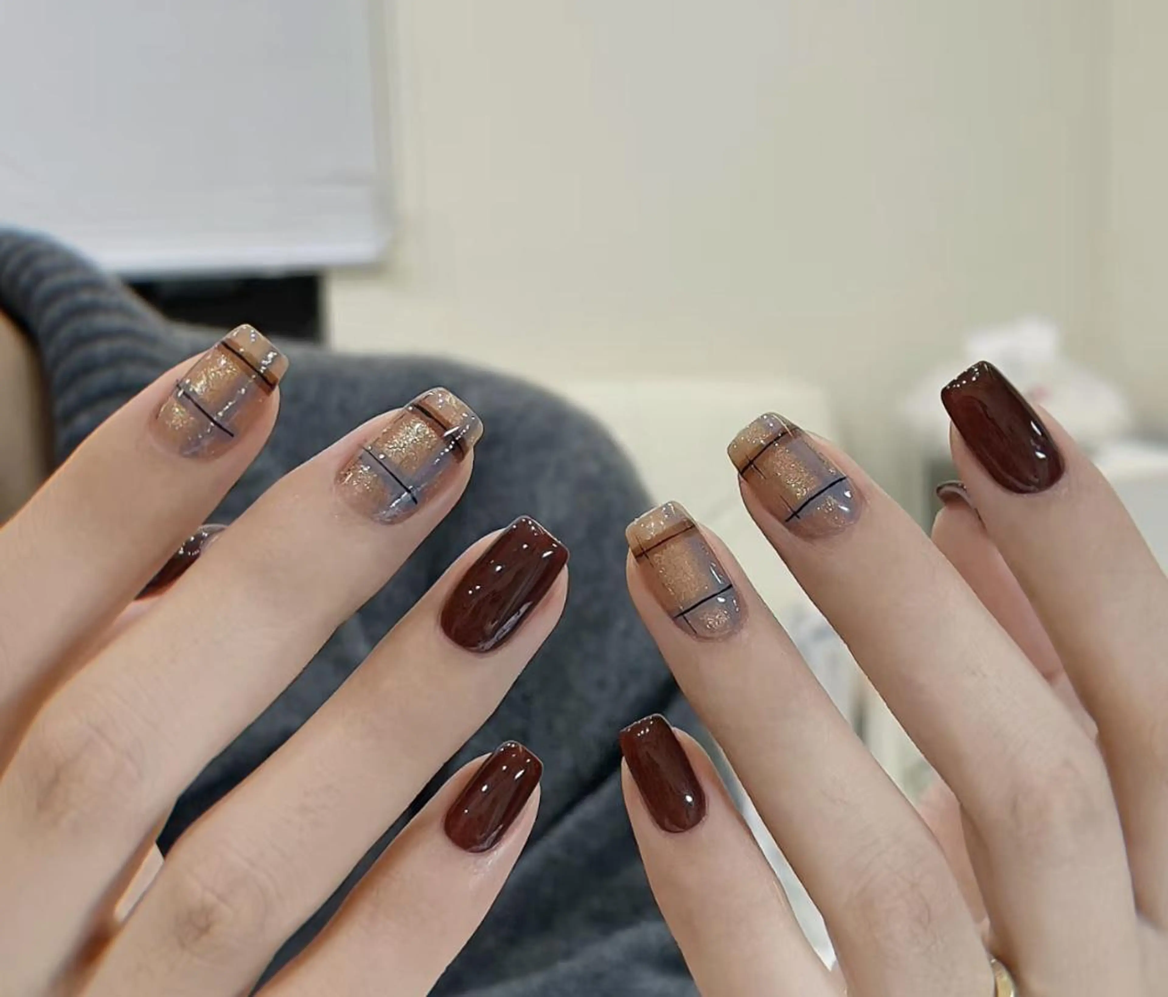 ネイル ハンドネイル ハンドケア 🍑 momo_nailのネイルデザイン