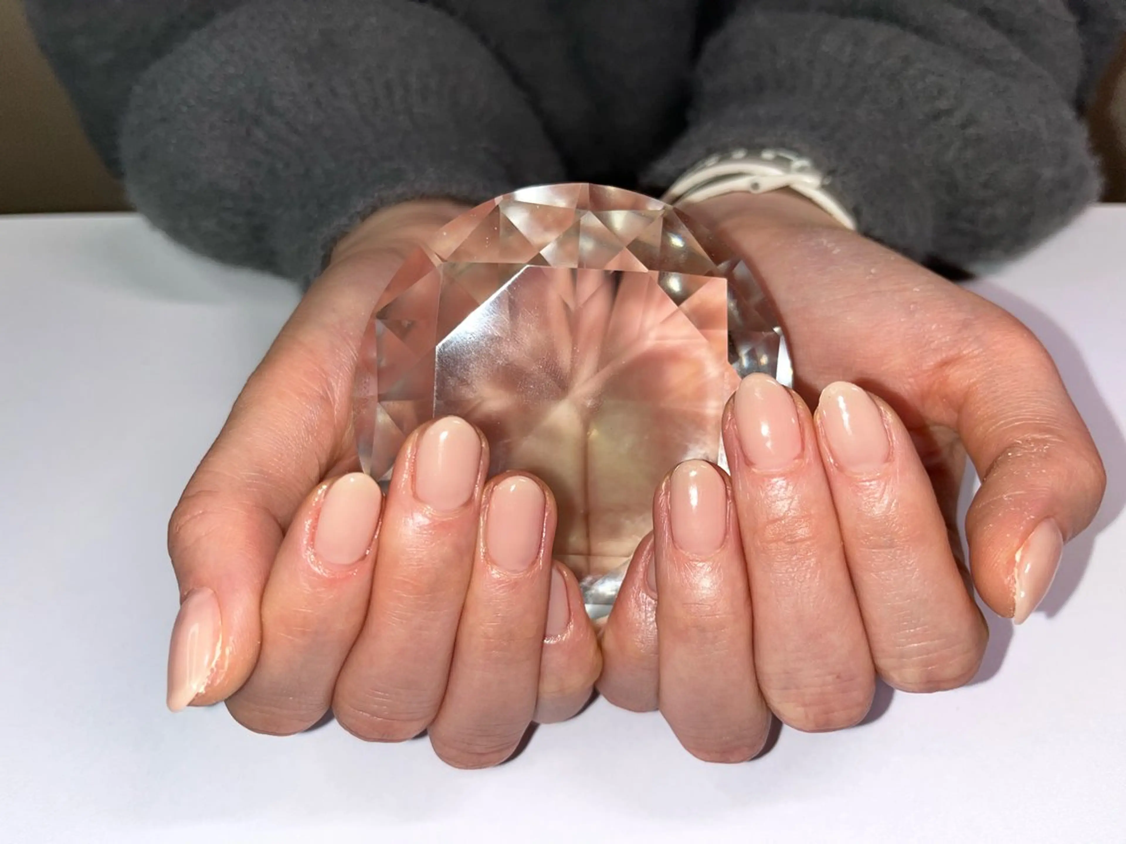 ネイル マグネットネイル ニュアンスネイル ワンカラーネイル シンプルネイル 夏ネイル ハンドネイル プライベートサロン N's Nailのネイルデザイン