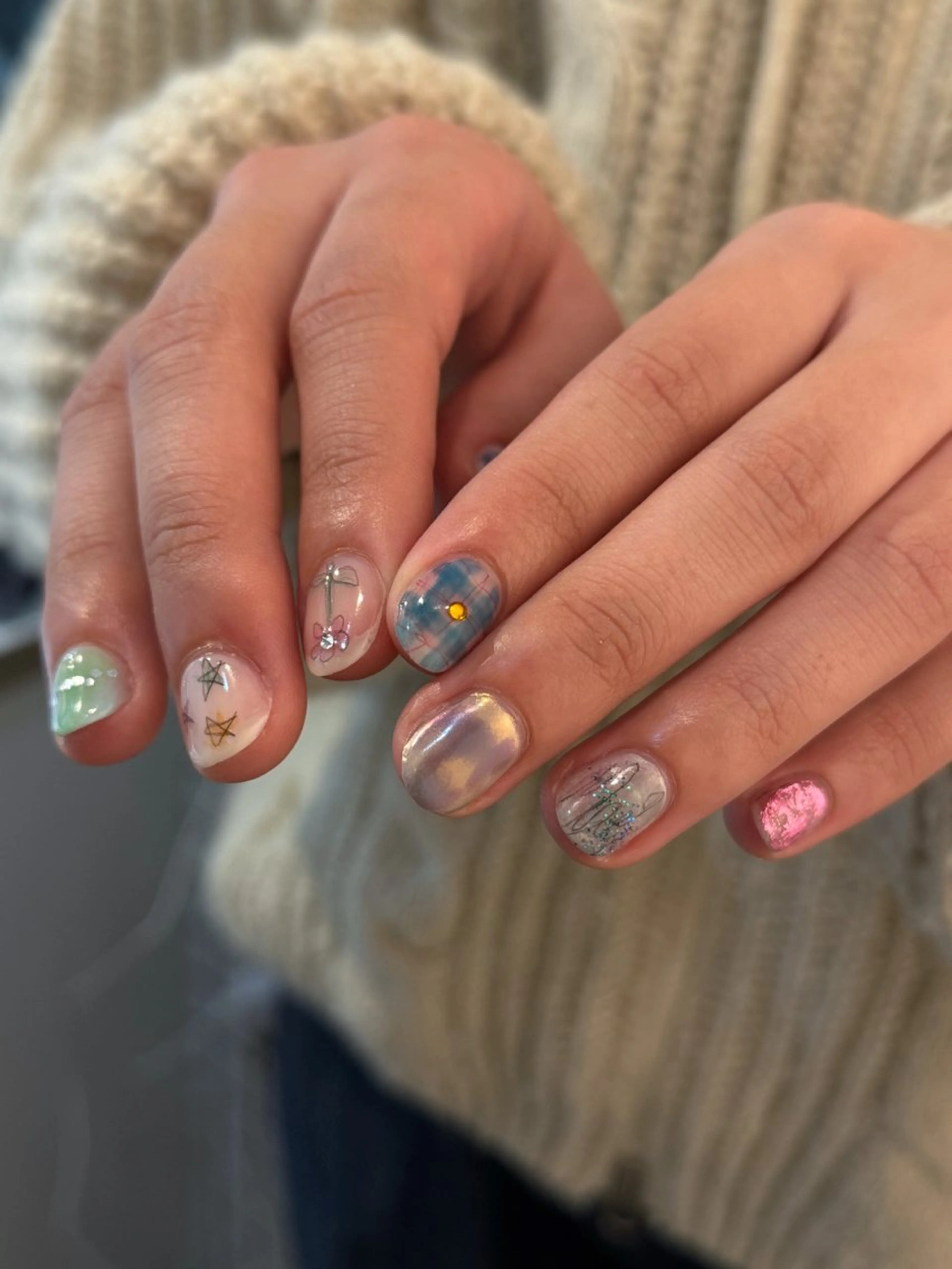 ネイル the   rem所属・韓国ネイル🍀💫 danyoのネイルデザイン