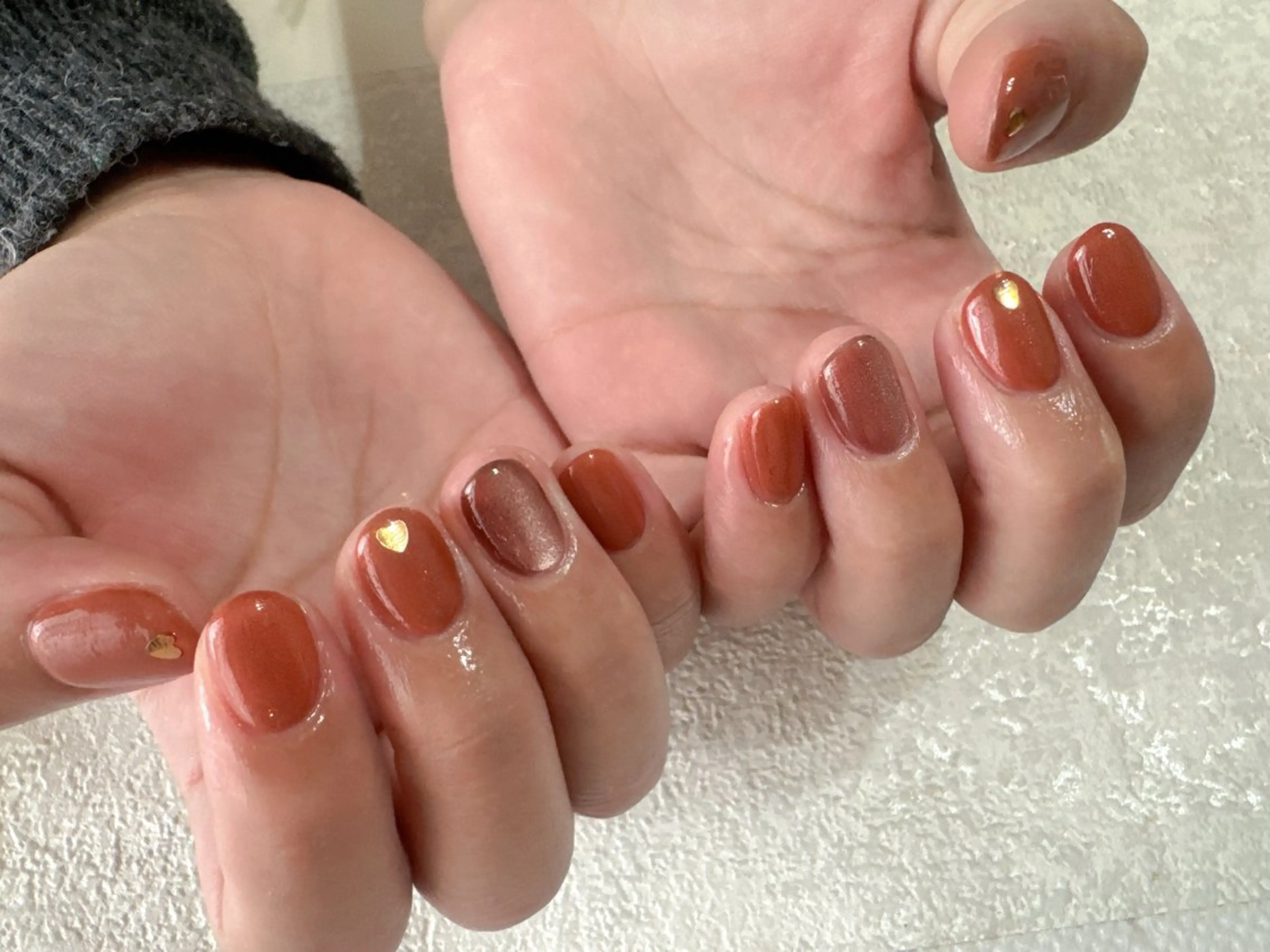 ネイル オーロラネイル フットネイル フレンチネイル ジェルネイル 韓国ネイル kikinail 溝の口のネイルデザイン