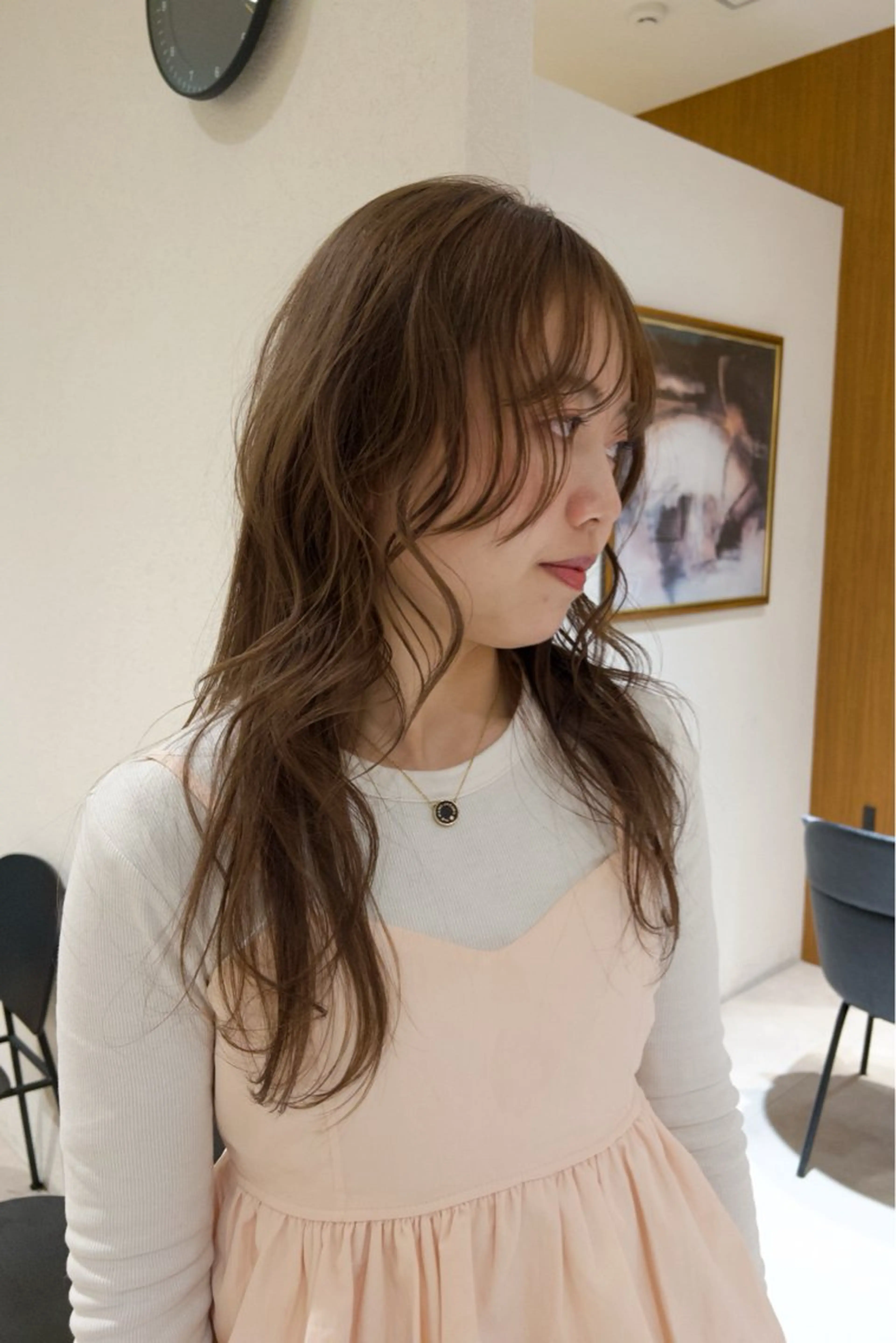 ロング カラー ブリーチ ヘアカラー yiye   神宮前所属・manami /暖色 /カットモデル募集のヘアスタイル