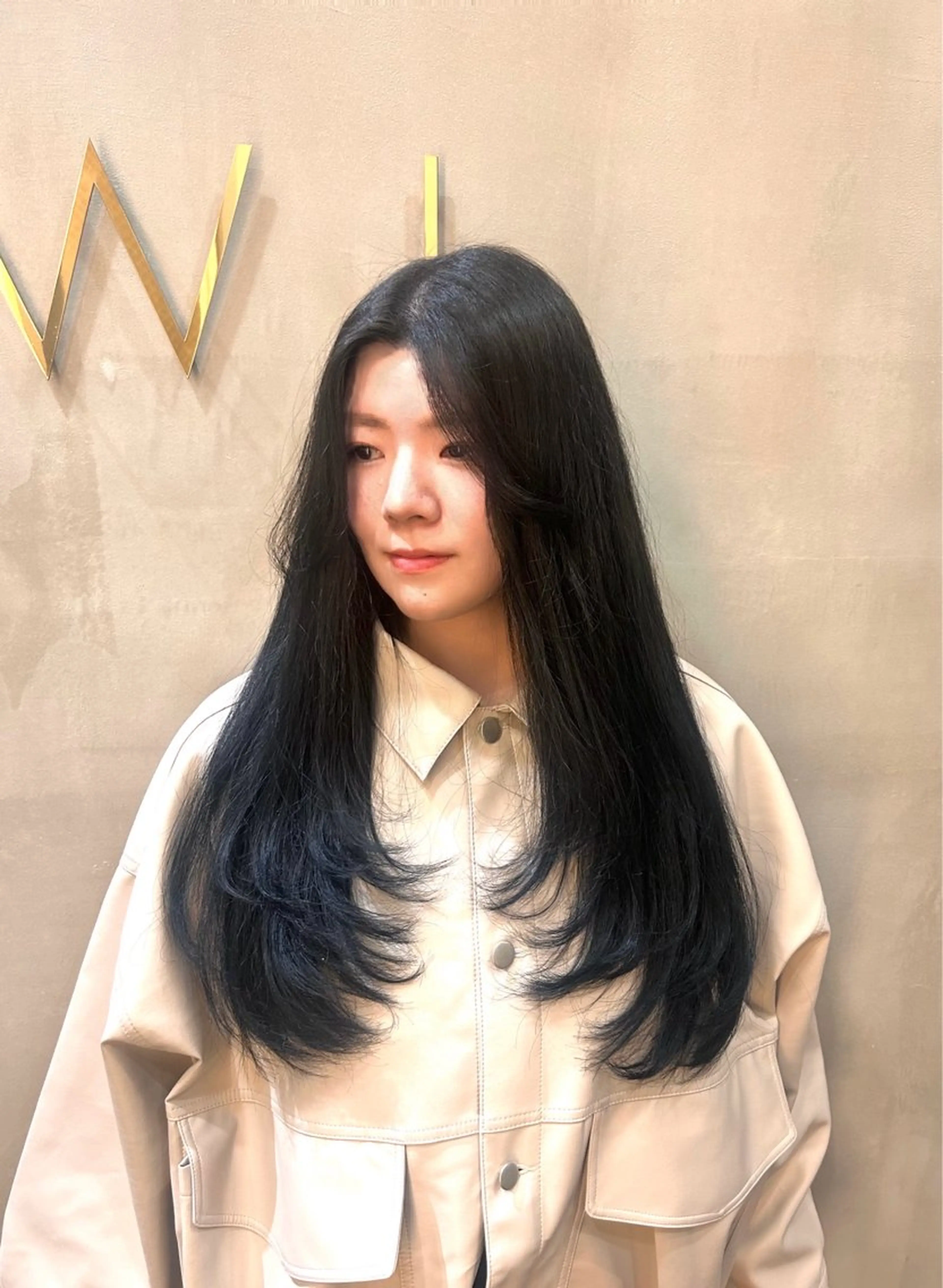 ロング カラー 韓国×髪質改善カラー 💎hinaのヘアスタイル