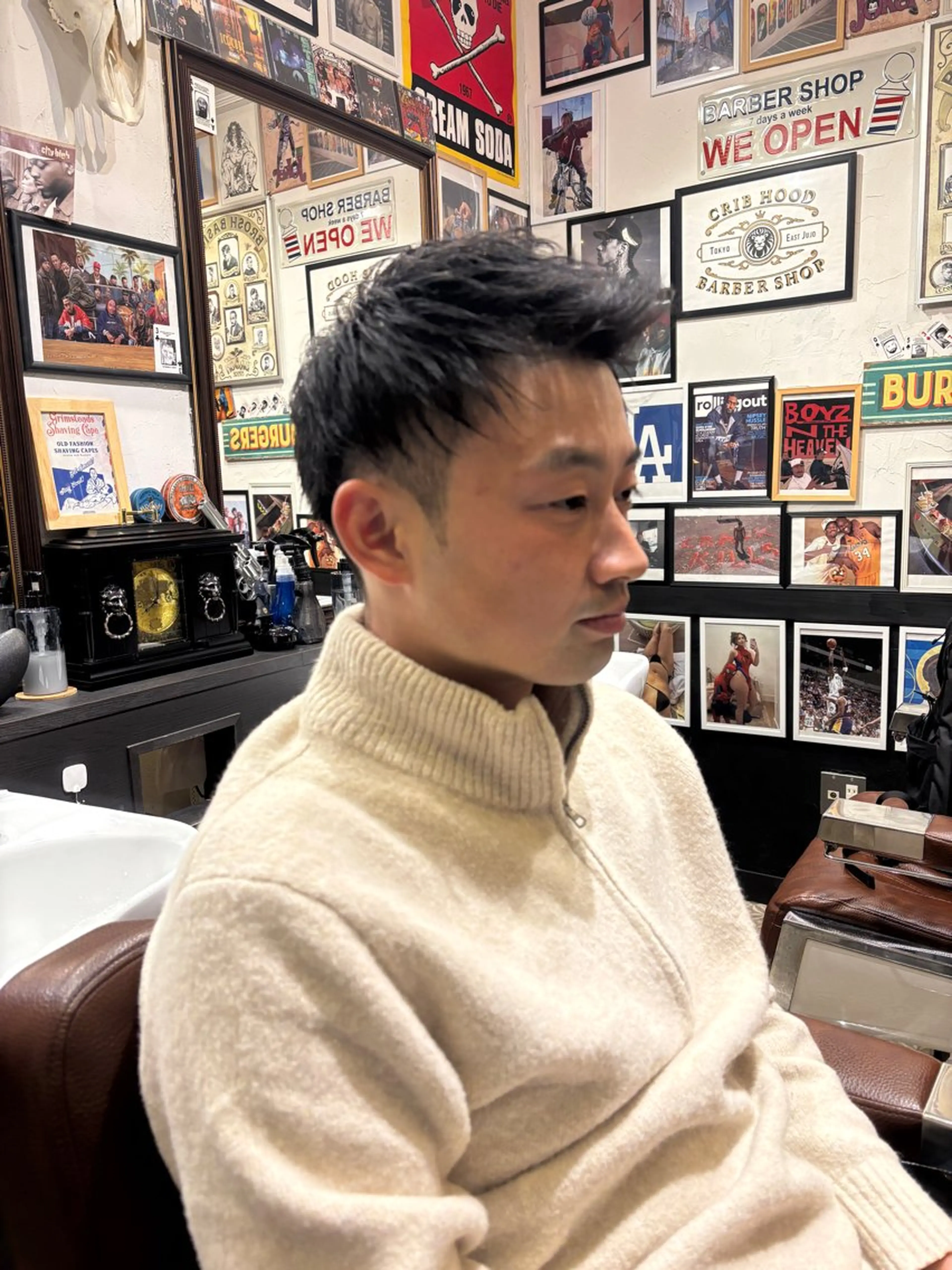 ショート メンズ CribHoodbarbershop所属・白井 昇太のヘアスタイル