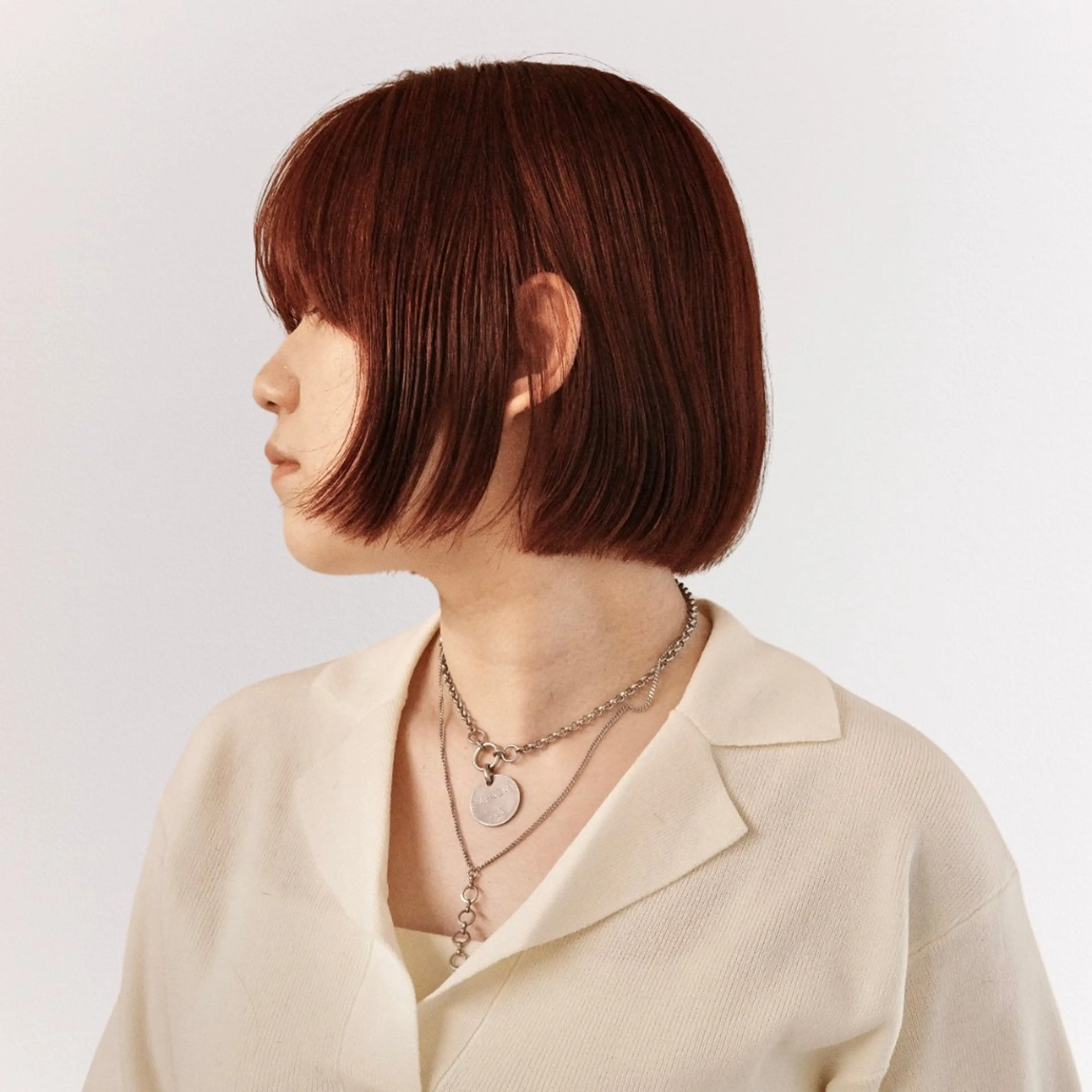 ショート カラー カット ヘアカラー KOHNO/ブリーチ なし/透明感カラーのヘアスタイル