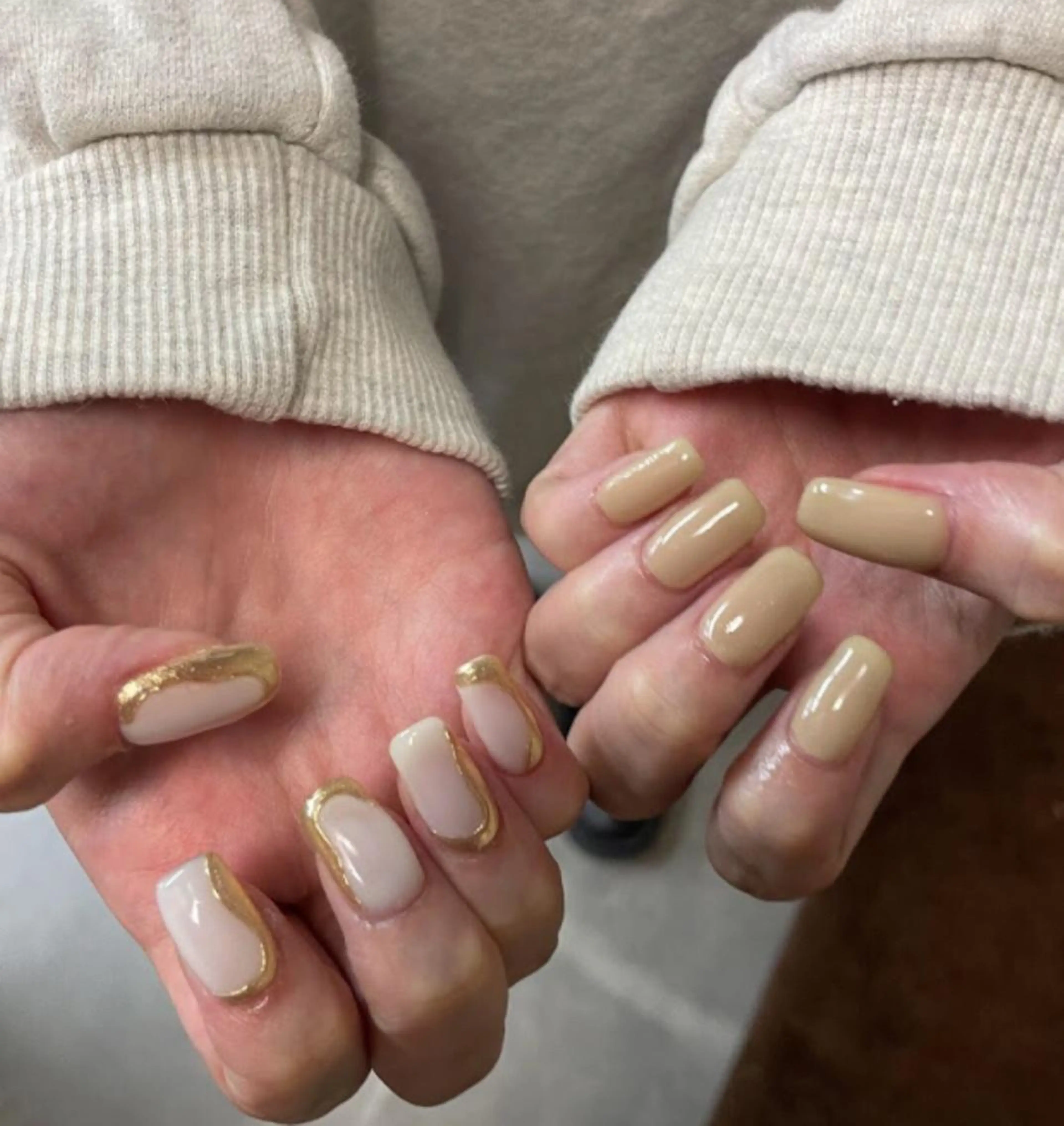 ネイル アートネイル ジェルネイル ミラーネイル ニュアンスネイル ワンカラーネイル nailstudio eviz新宿店のネイルデザイン