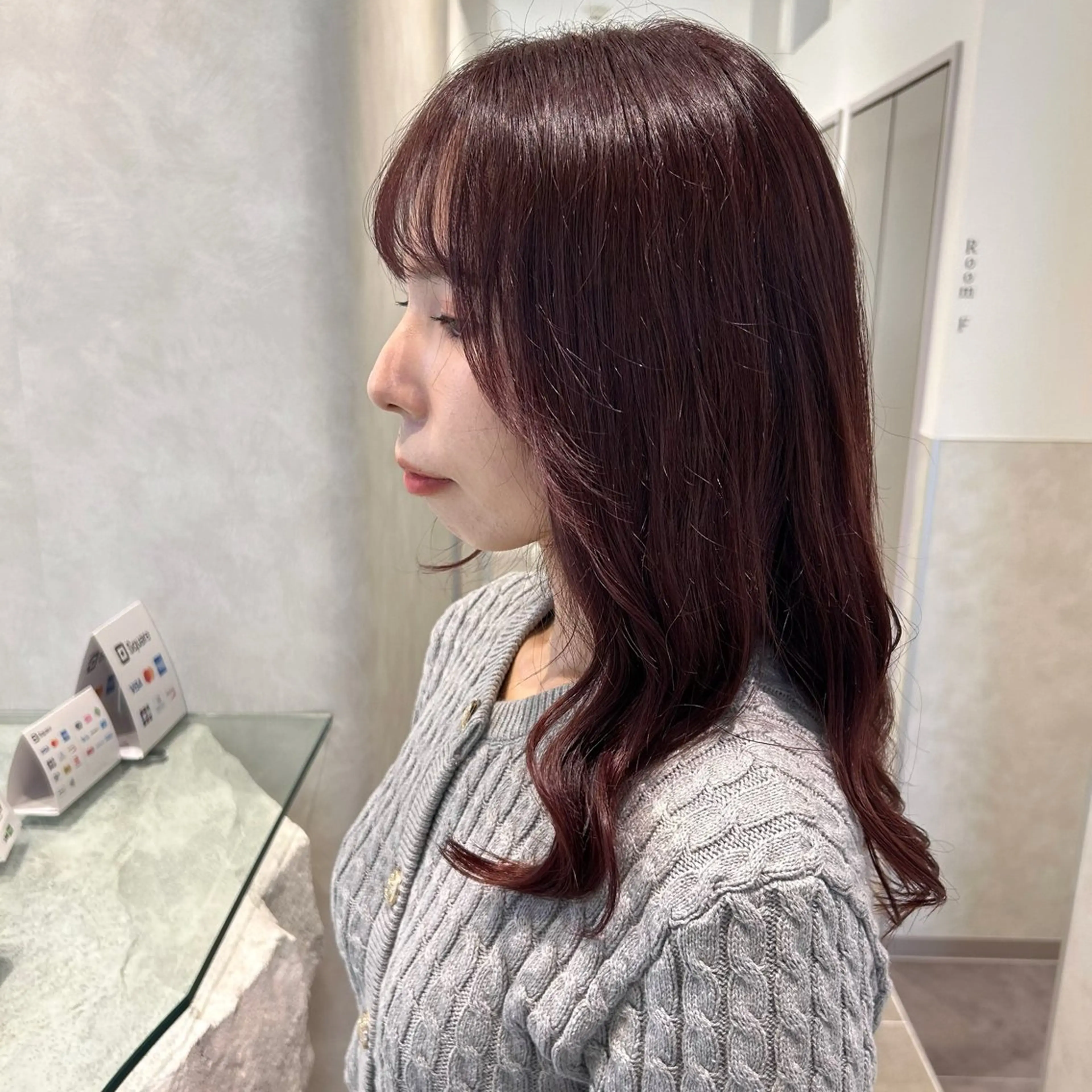 セミロング カラー ᴋᴀɴᴀ 🎀のマツエク・マツパデザイン