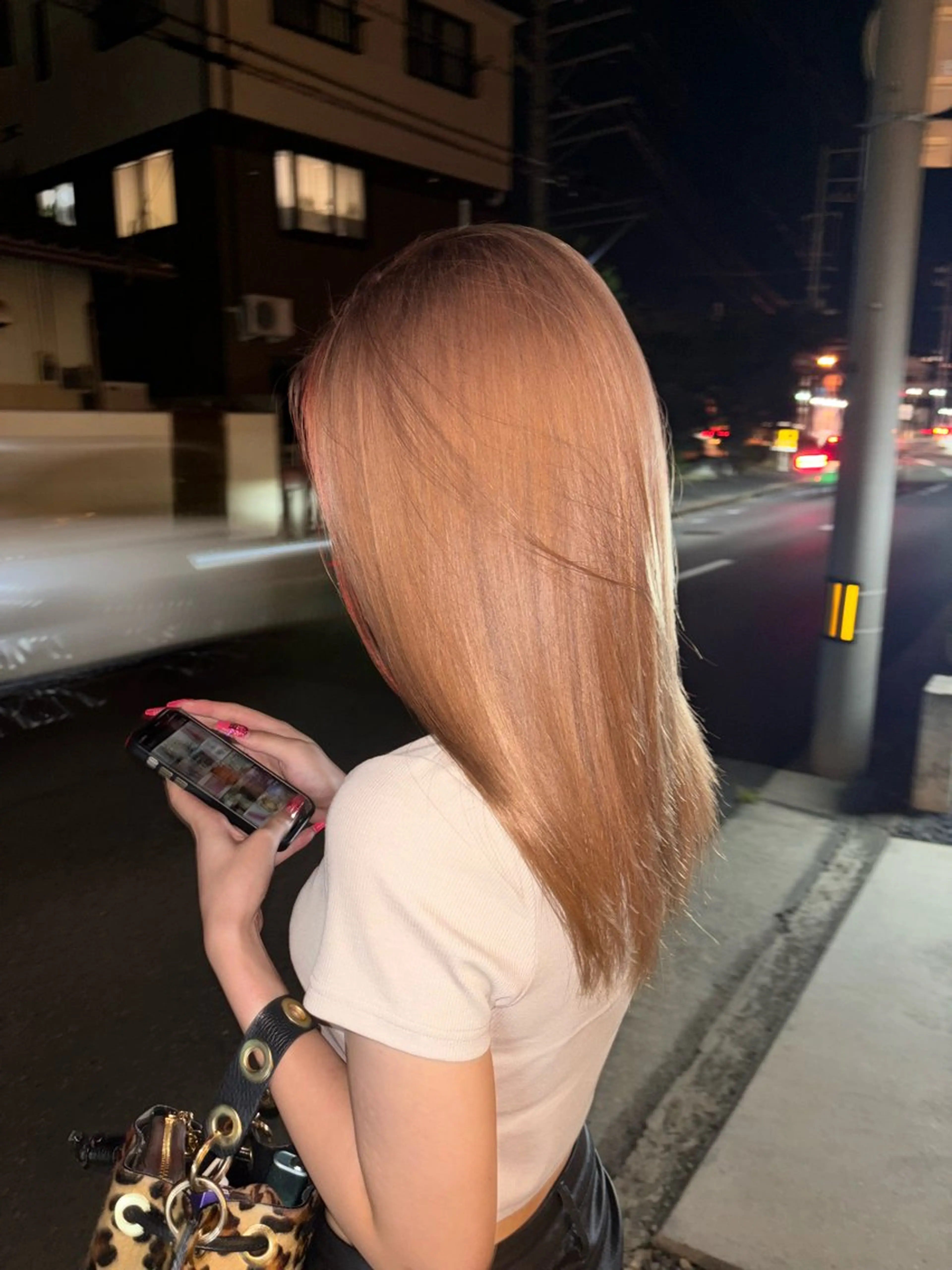 ミディアム カラー Matsubara asuka  ☪︎のヘアスタイル