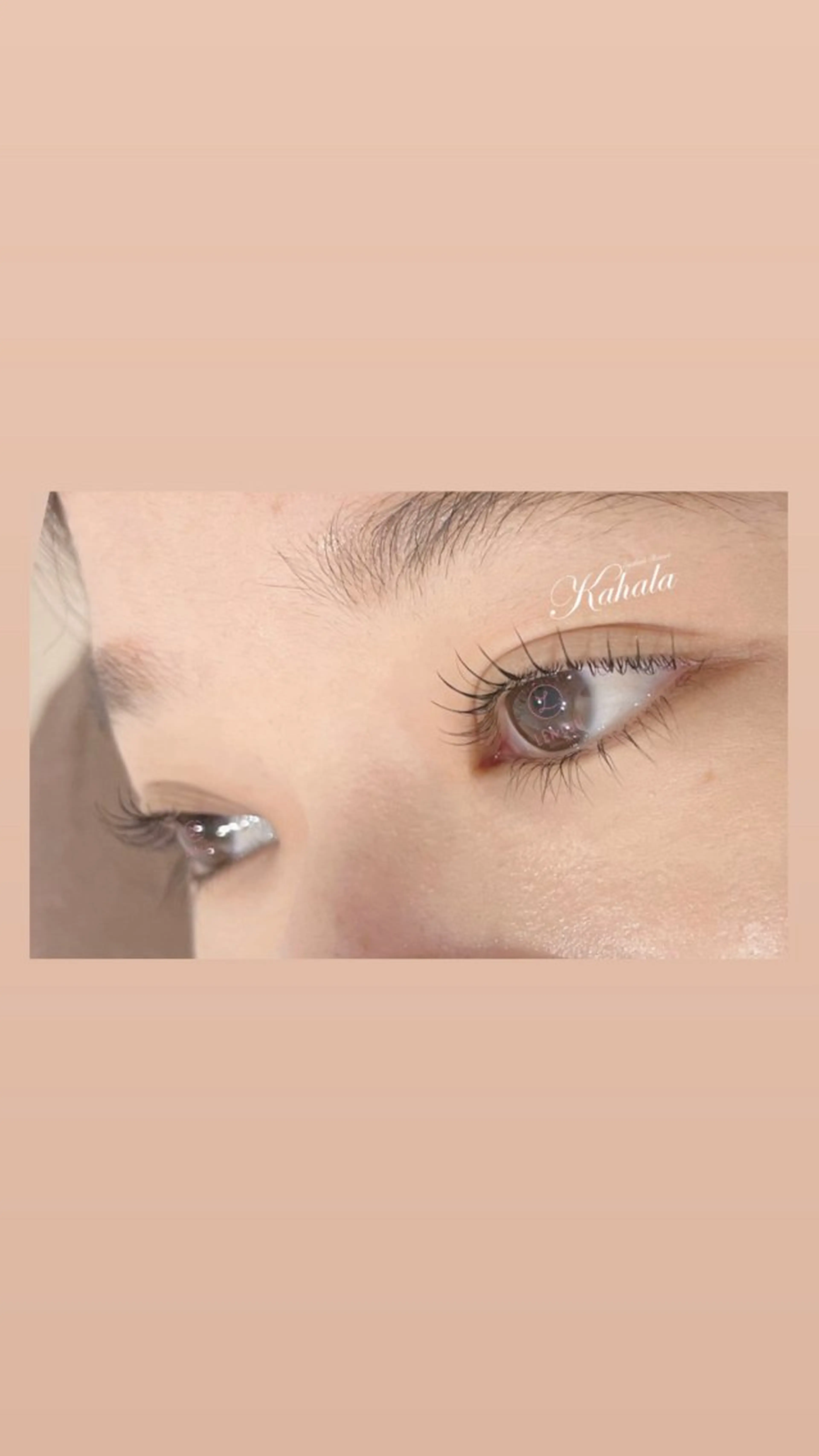 マツエク・マツパ 束感まつ毛 Cカール ナチュラル パリジェンヌラッシュリフト まつげパーマ 眼科監修まつ毛エクステ専門店　アイラッシュリゾートカハラ　大森店所属・Kahala  大森 Kuroda🎶のマツエク・マツパデザイン