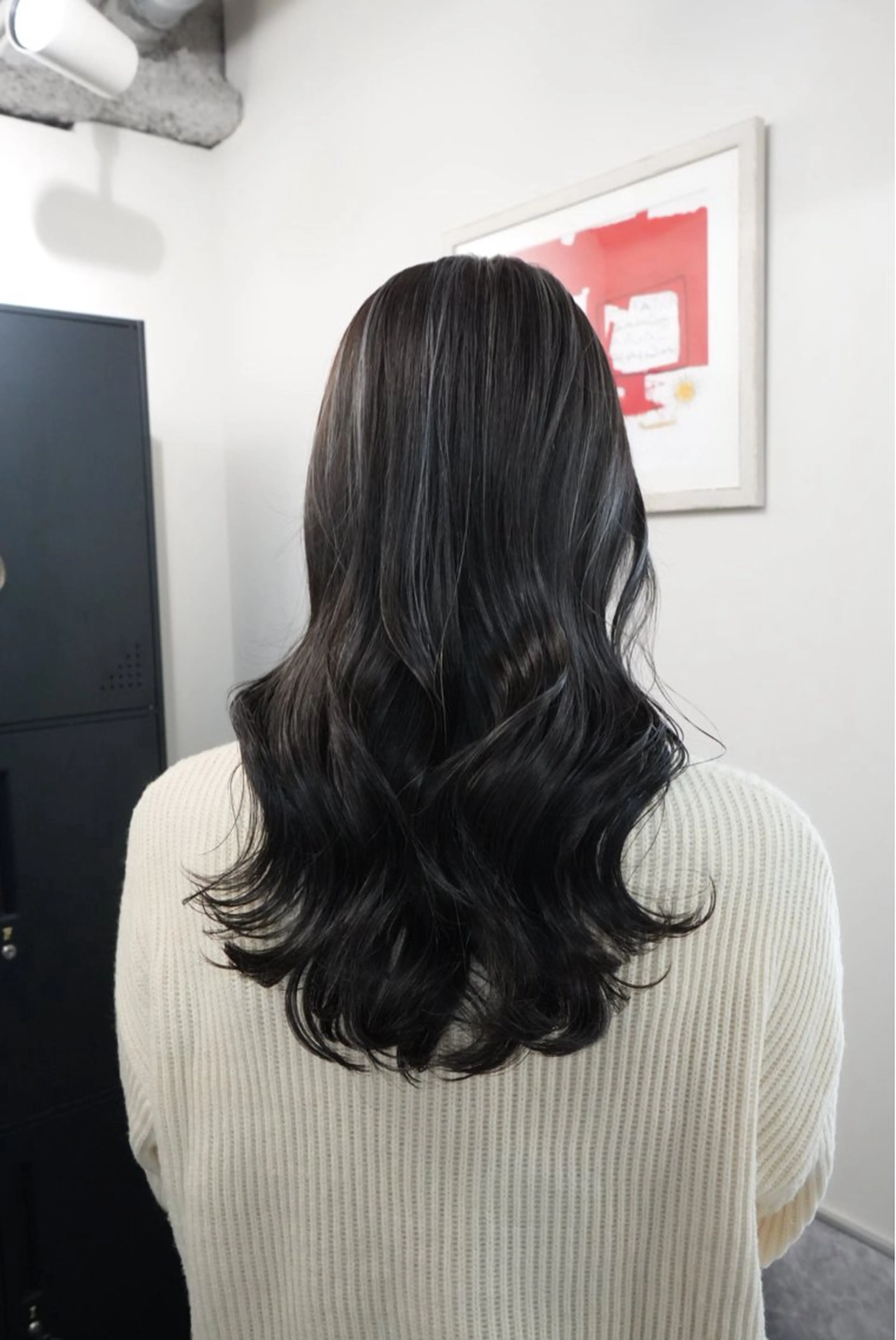 ミディアム カラー ブリーチ デザインカラー グレージュ ハイライトカラー シルバー ヘアセット 新宿/ブリーチ /パーマ/戸羽のヘアスタイル