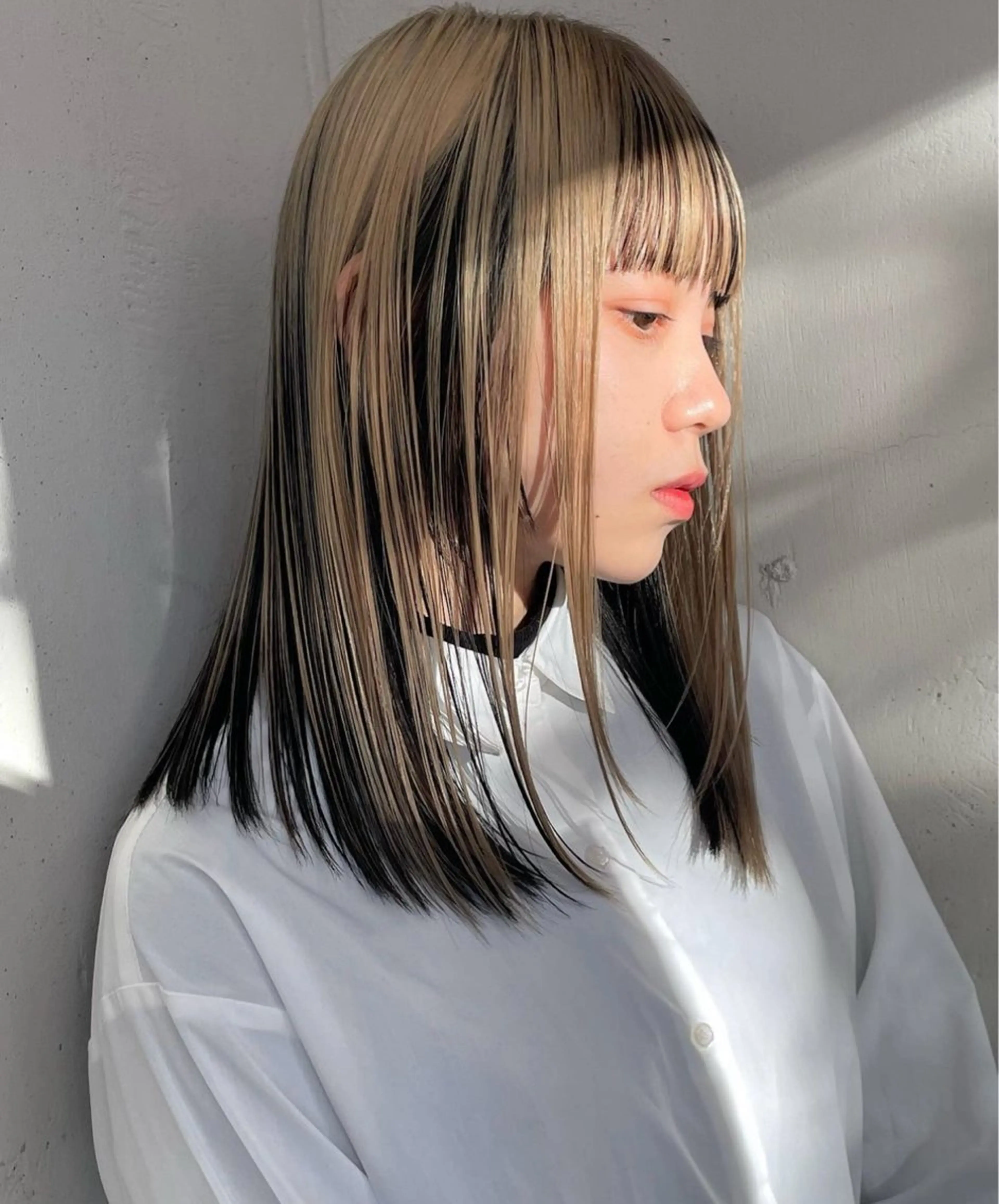 セミロング カラー arte KAORU /カットモデル募集のヘアスタイル