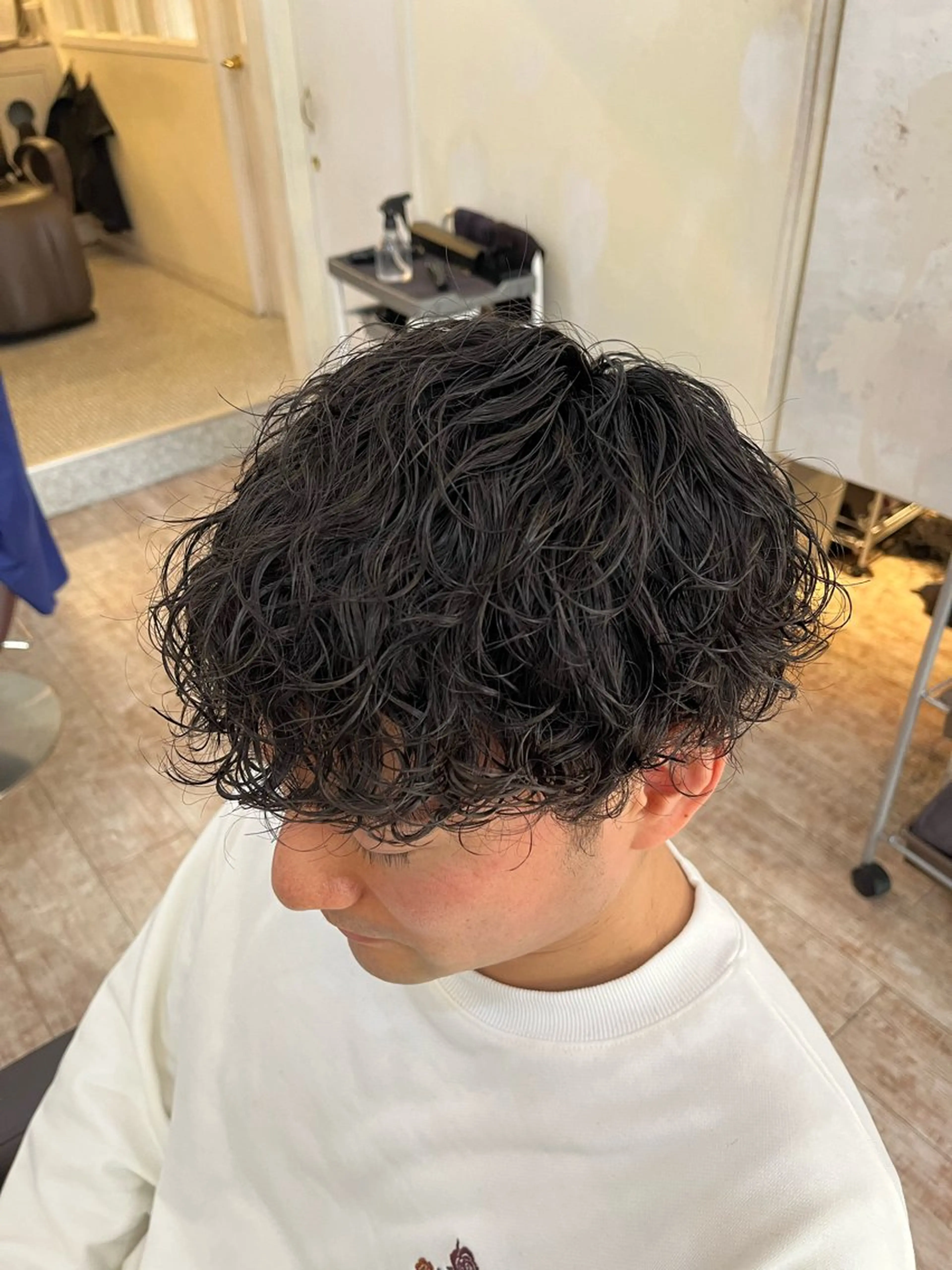 パーマ メンズ 透明感カラー🧸艶髪 🫧manamiのヘアスタイル