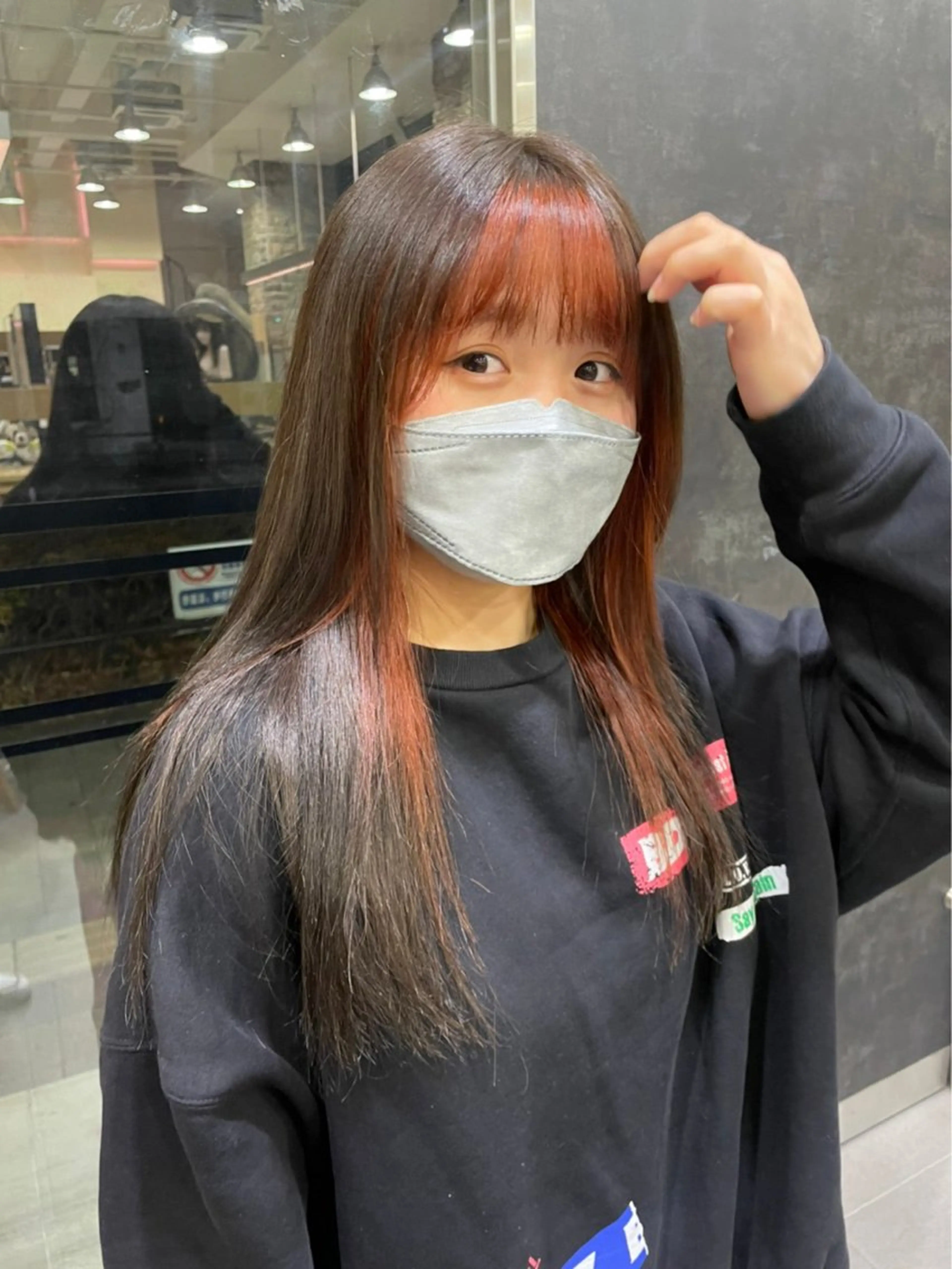 カラー メンズパーマ/ メッシュ📍ﾕﾘのヘアスタイル