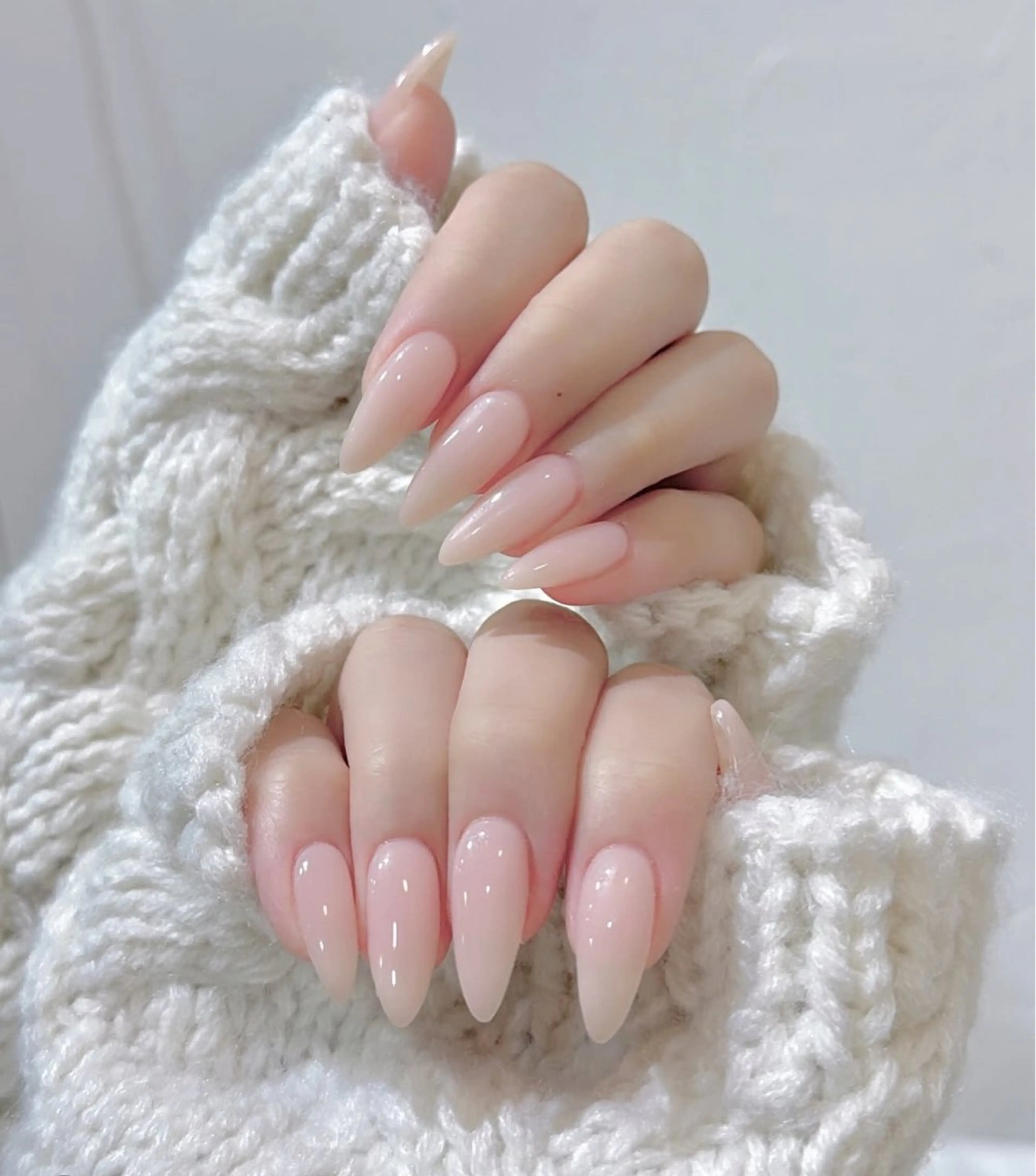 ネイル フラッシュネイル フレンチネイル グラデーション キラキラネイル 韓国ネイル ハンドネイル Lina nail所属・Lunaa 池袋のネイルデザイン