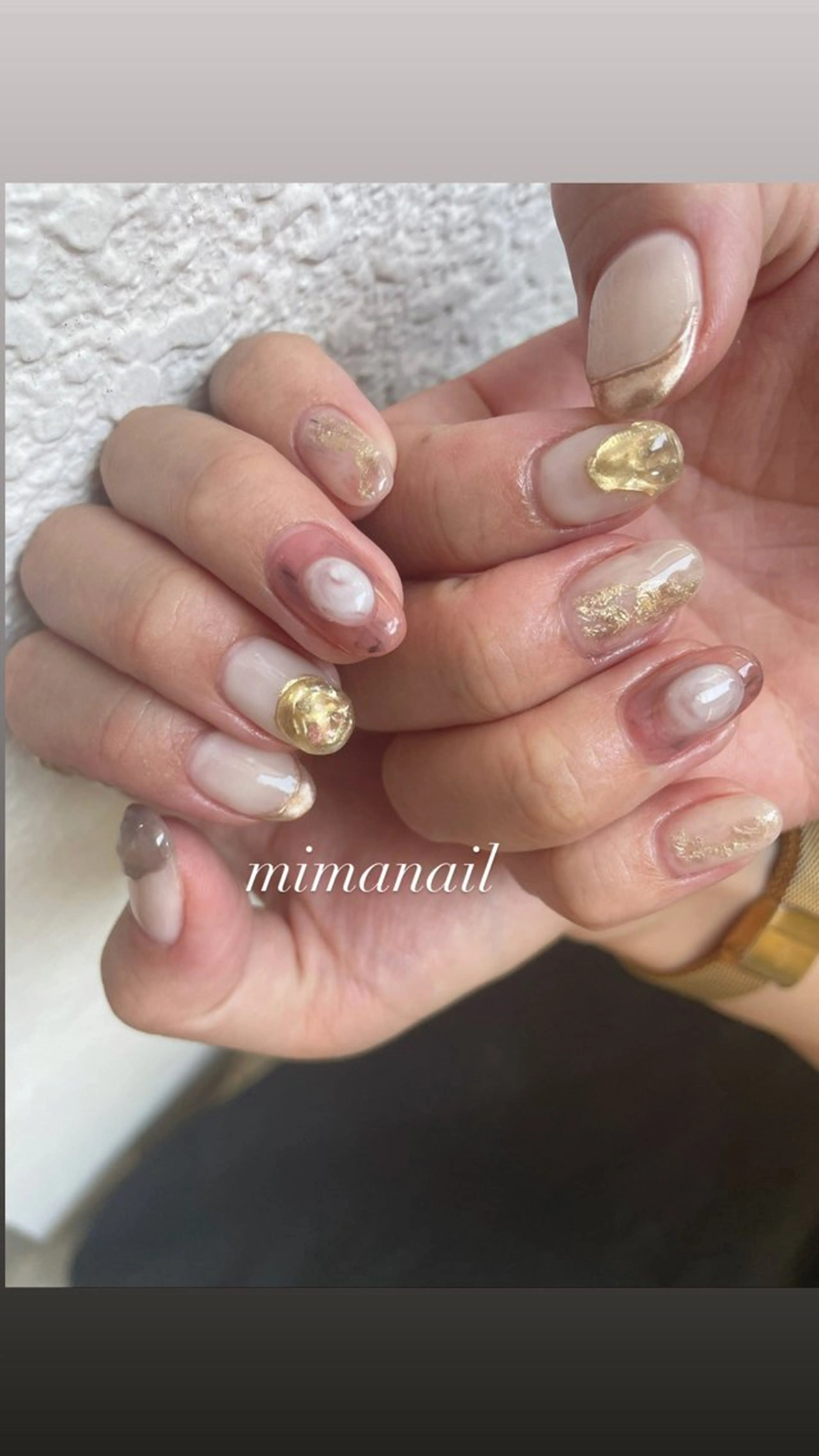 ネイル ハンドネイル mima nailのネイルデザイン