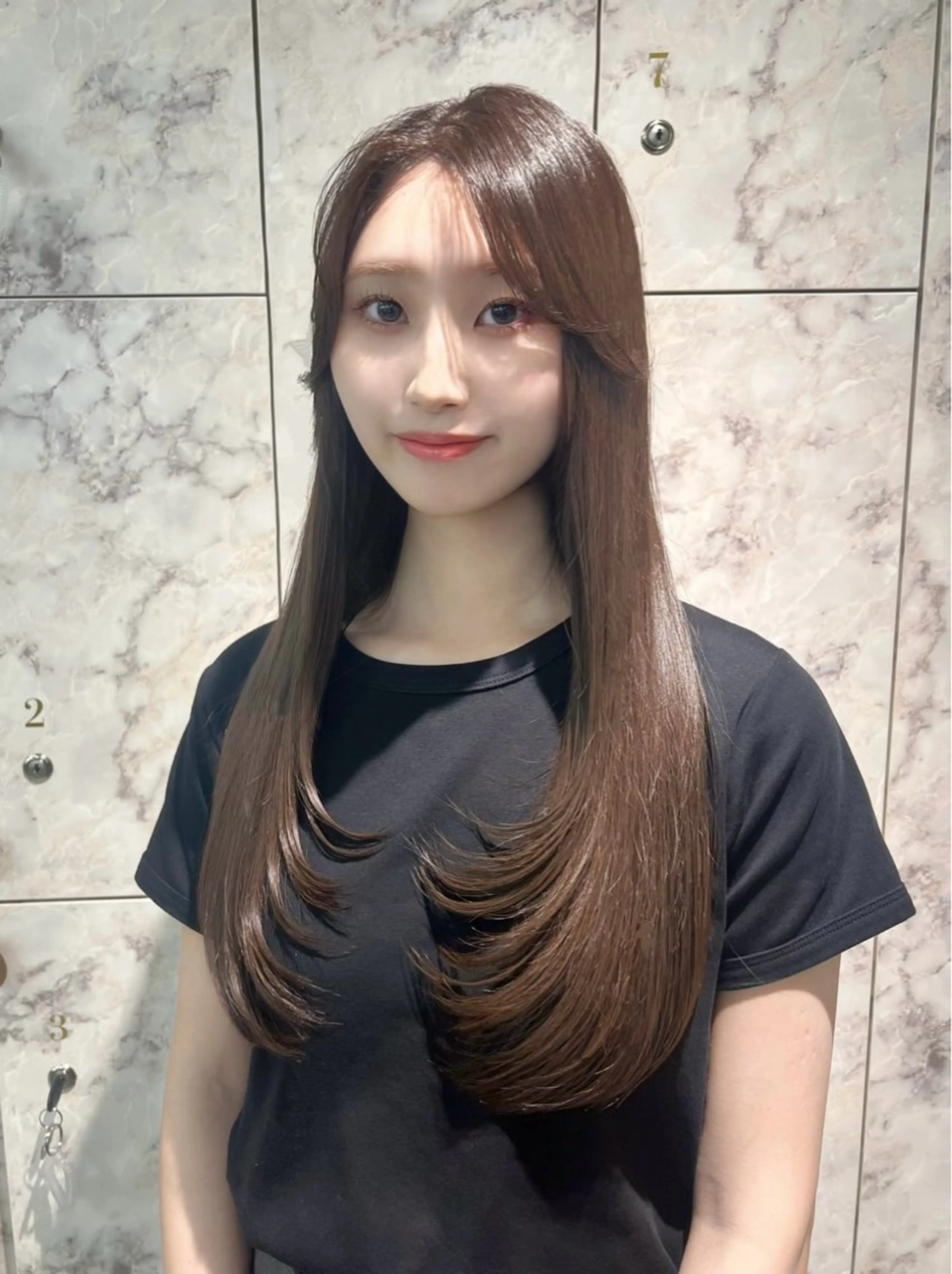 似合わせカット＋艶カラー＋TOKIOトリートメントの写真